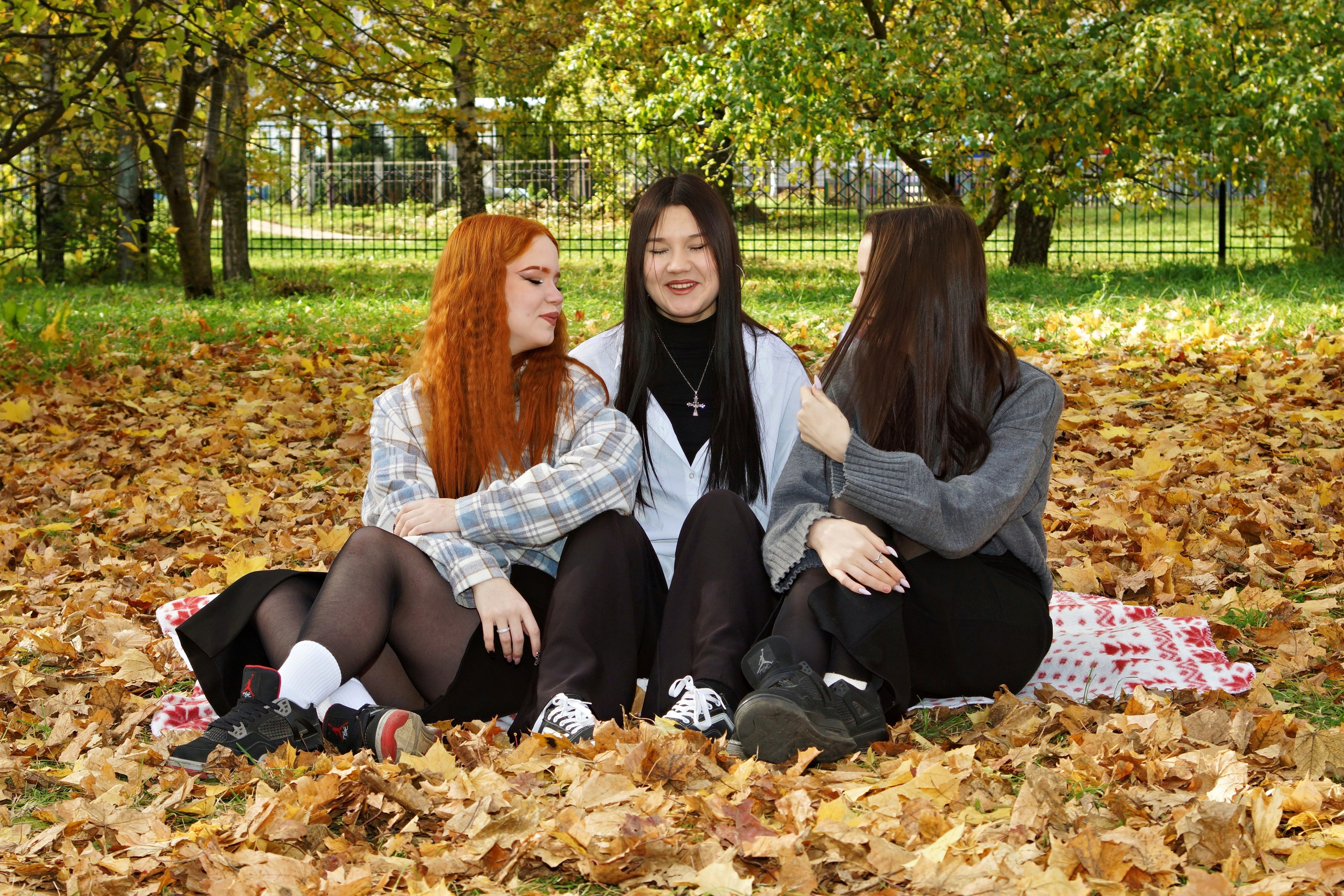 Осенняя фотосессия в школе г. Йошкар-Ола