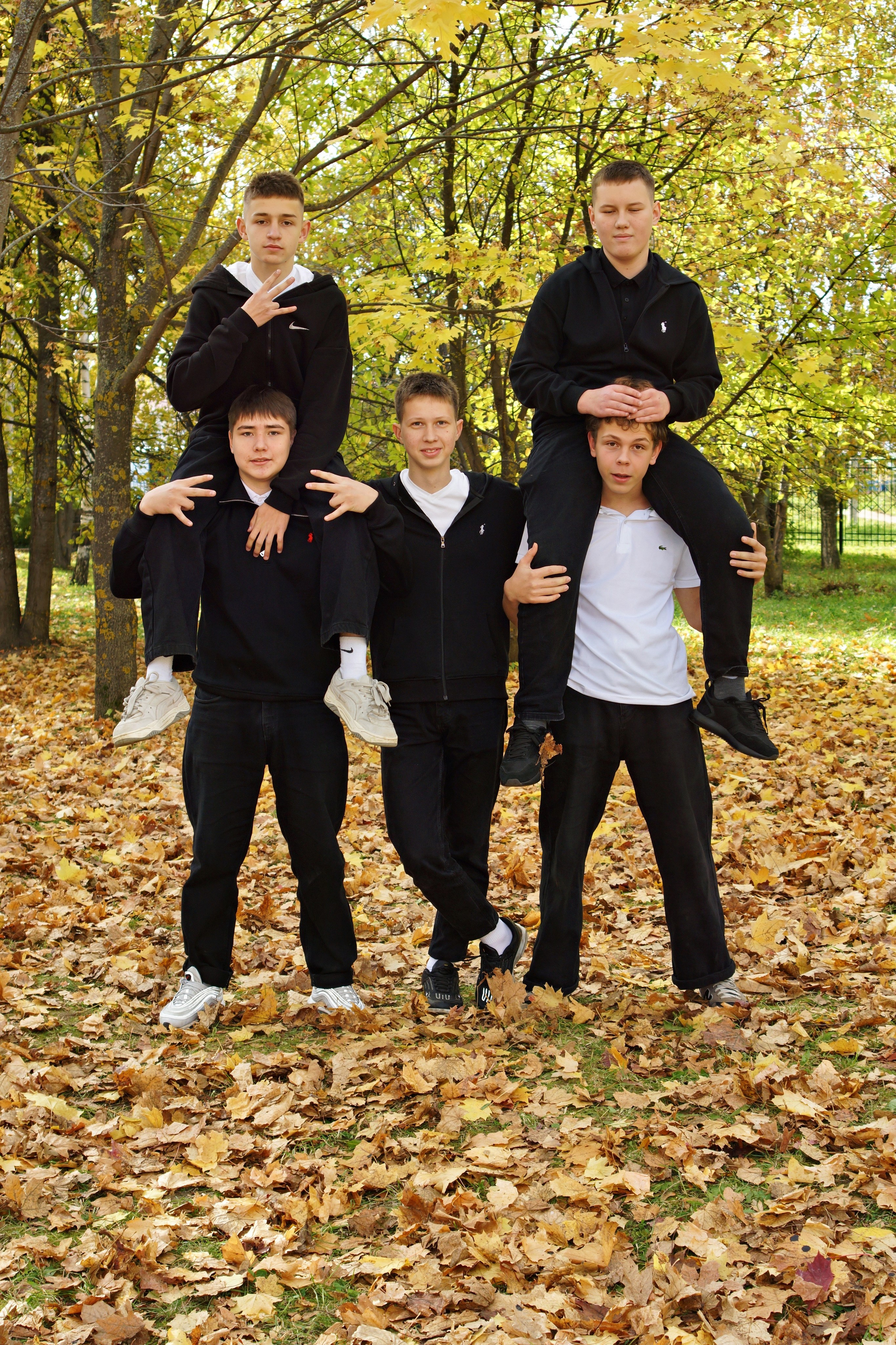 Осенняя фотосессия в школе г. Йошкар-Ола