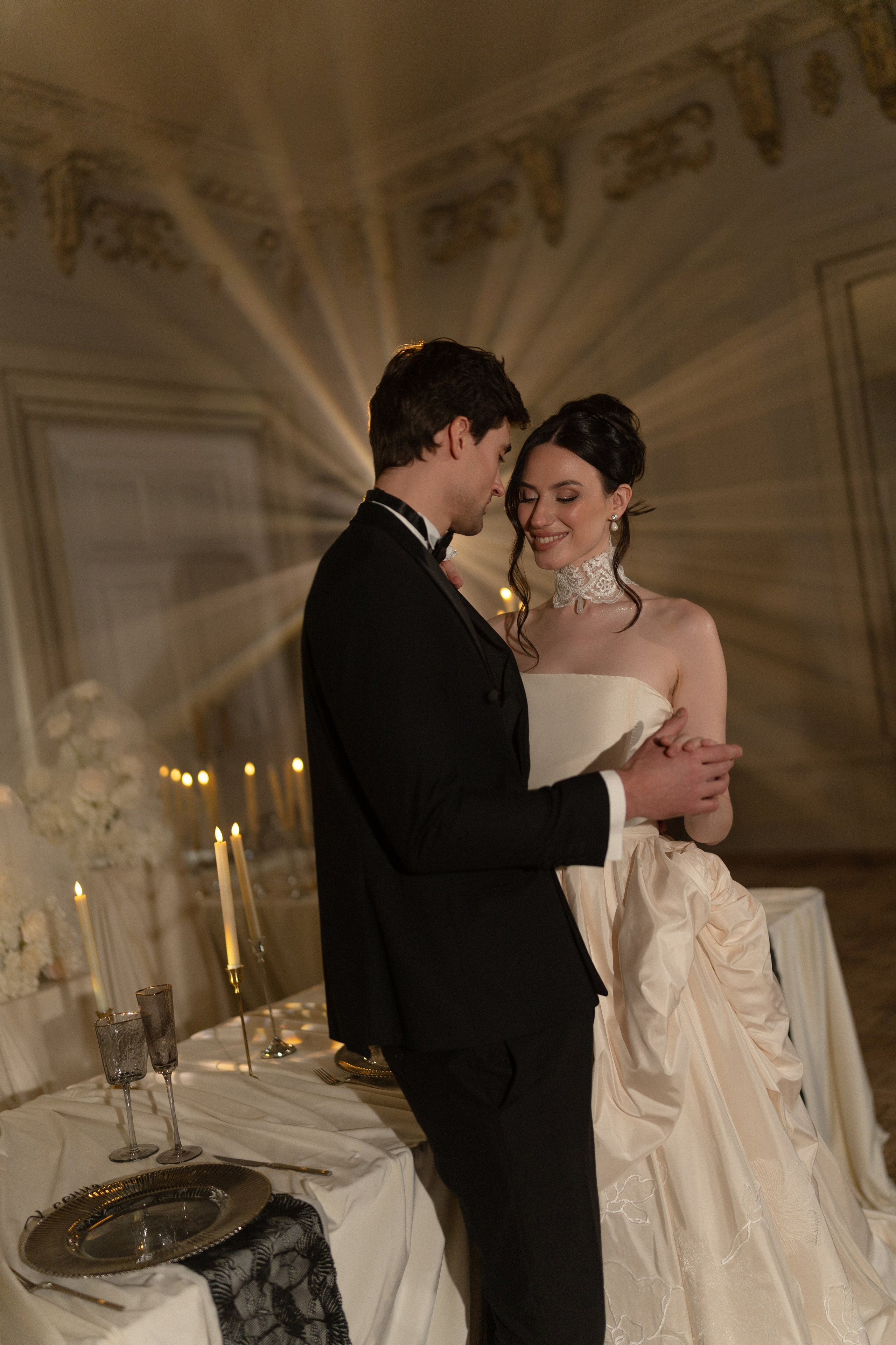 Ужин при свечах. Свадебный и репортажный фотограф Москва