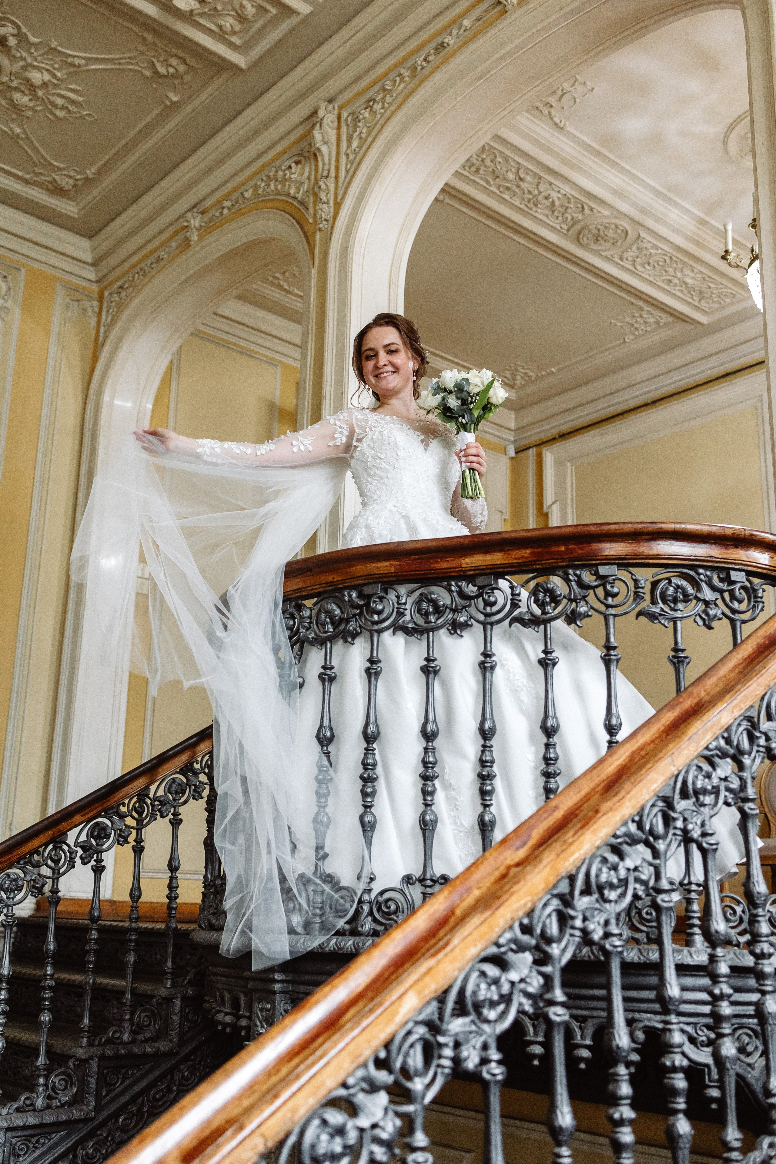 Библиотека имени Пушкина. Свадебный фотограф Маргарита Глумскова