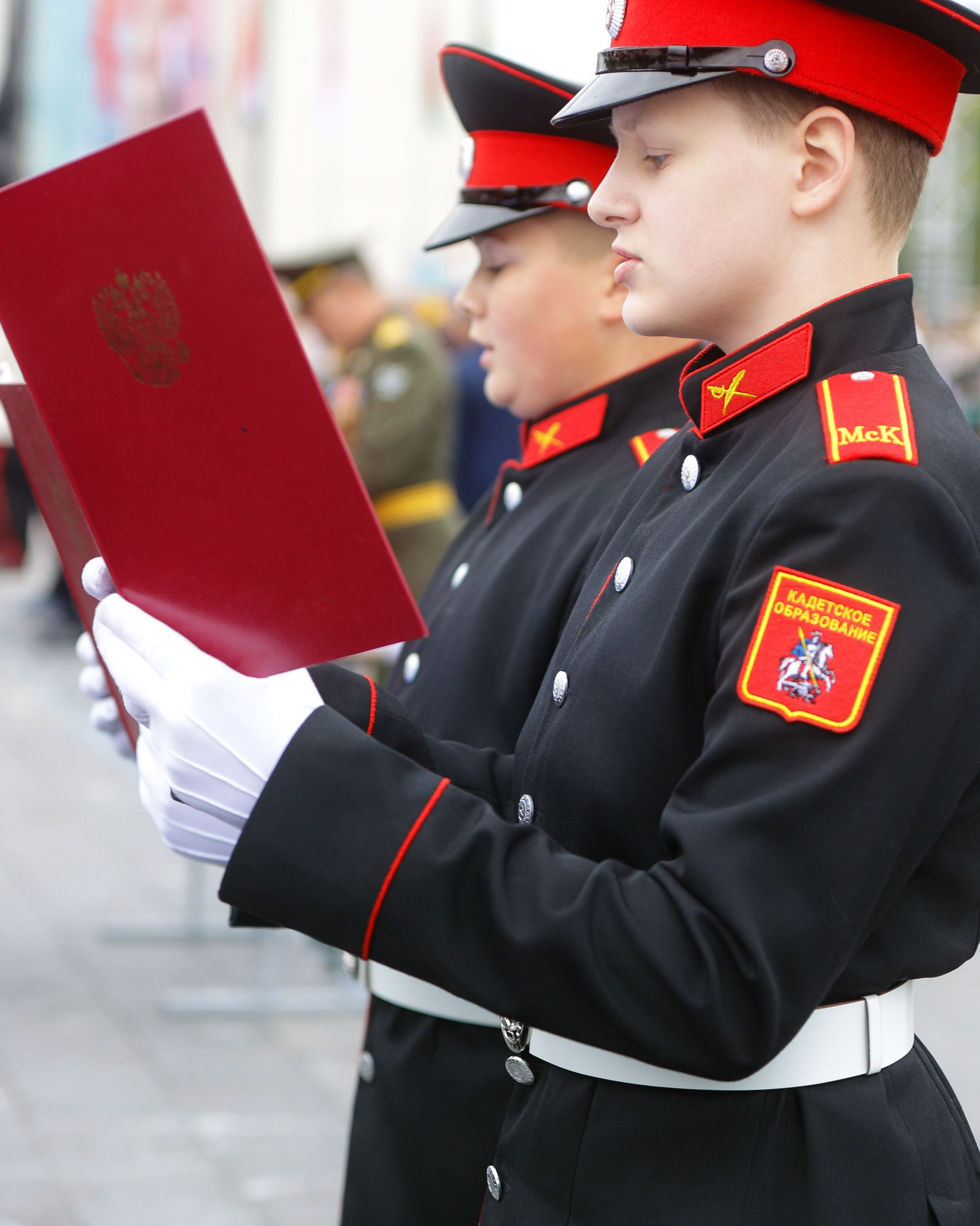 Посвящению в кадеты в Первом Московском кадетском корпусе, Дипломатической кадетской школы. Выпускные альбомы и школьный фотограф в Подольске, Троицке, Щербинке, Москве и Московской области