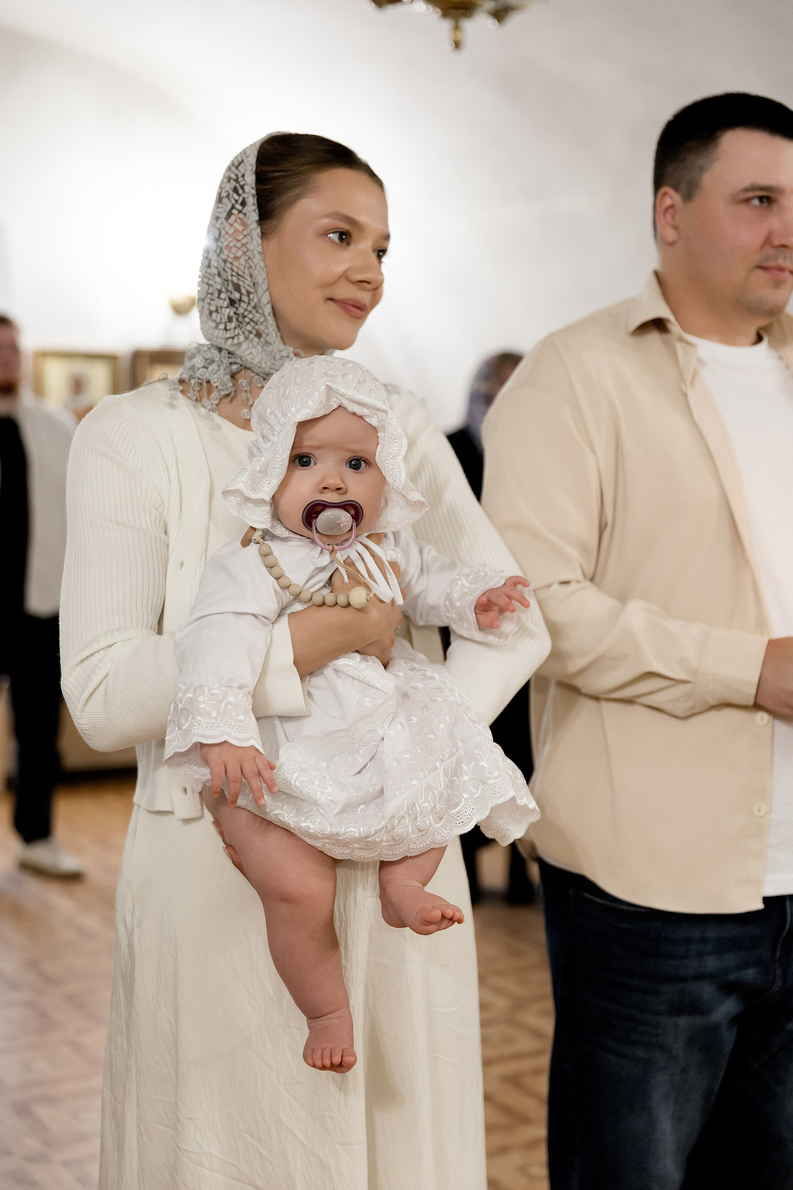Крещение Полины в Церкви Илии Пророка. Свадебный фотограф в Пскове и Санкт-Петербурге | Анна Голикова