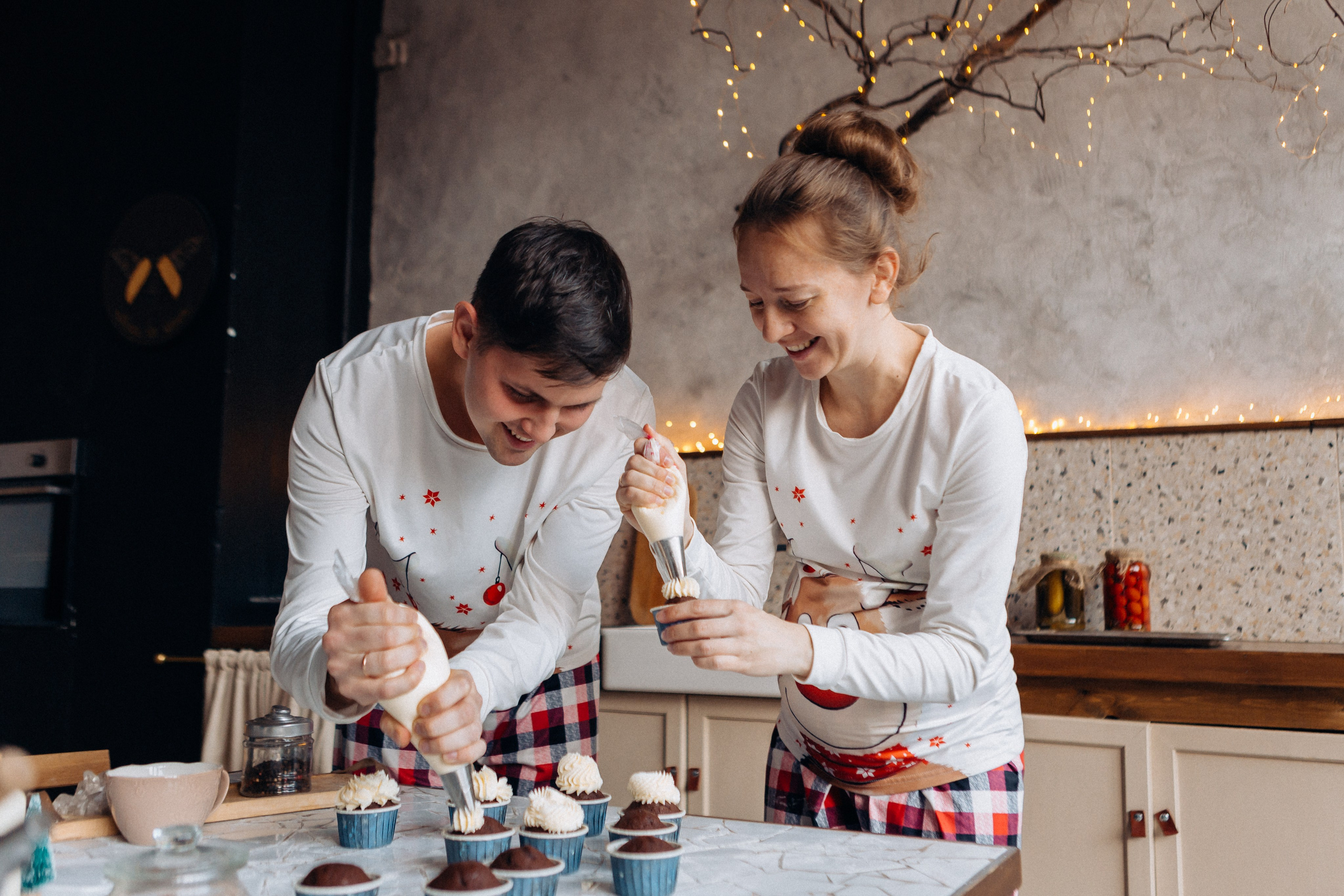 Новогодние капкейки. Фотограф Виктория Темирова Екатеринбург