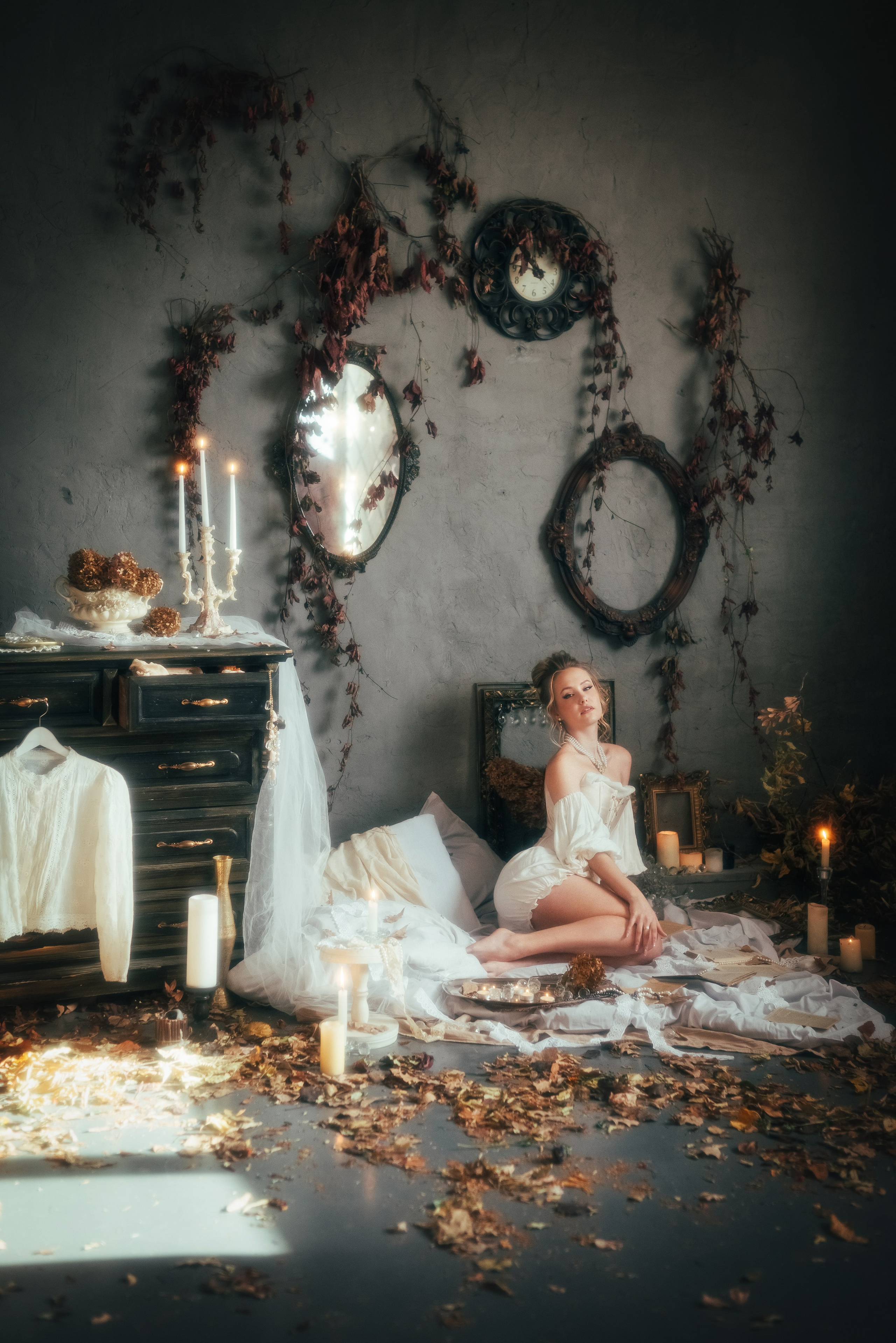 Фотосессия с дымом античном стиле Кемерово