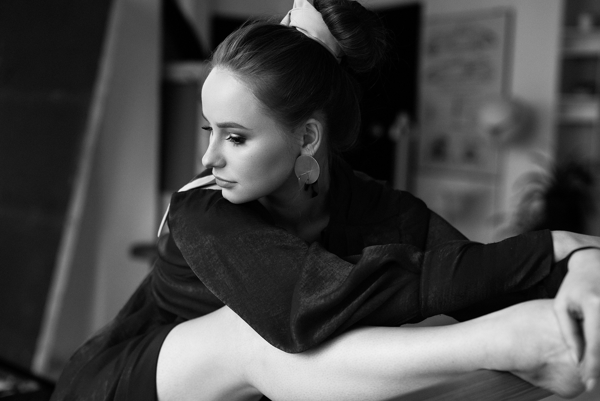 Индивидуальная съемка женского портрета. Портретный фотограф Белград Матвей Кармаков