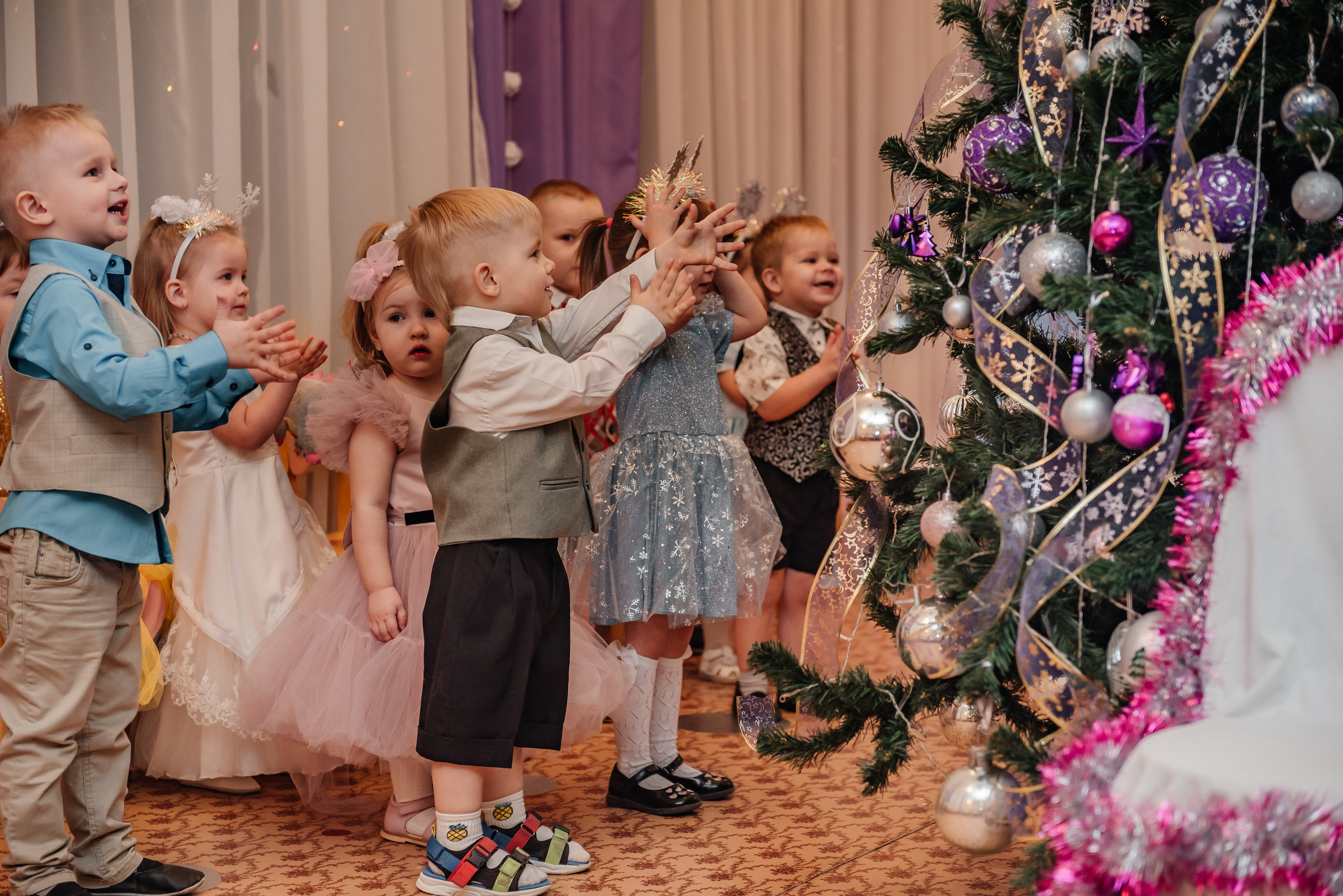 Новогодний утренник ДС № 99. Свадебный и семейный фотограф в Дзержинске Екатерина Шулакова