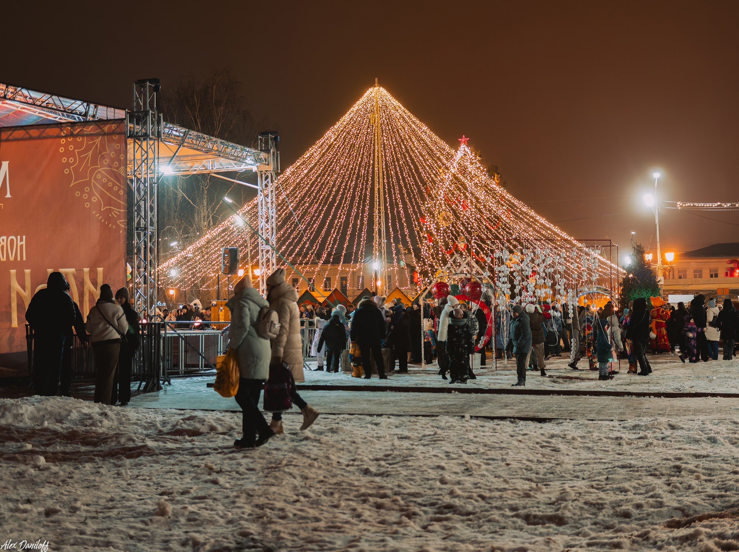 Открытие новогоднего городка. Новости Мурома. Муром-Инфо