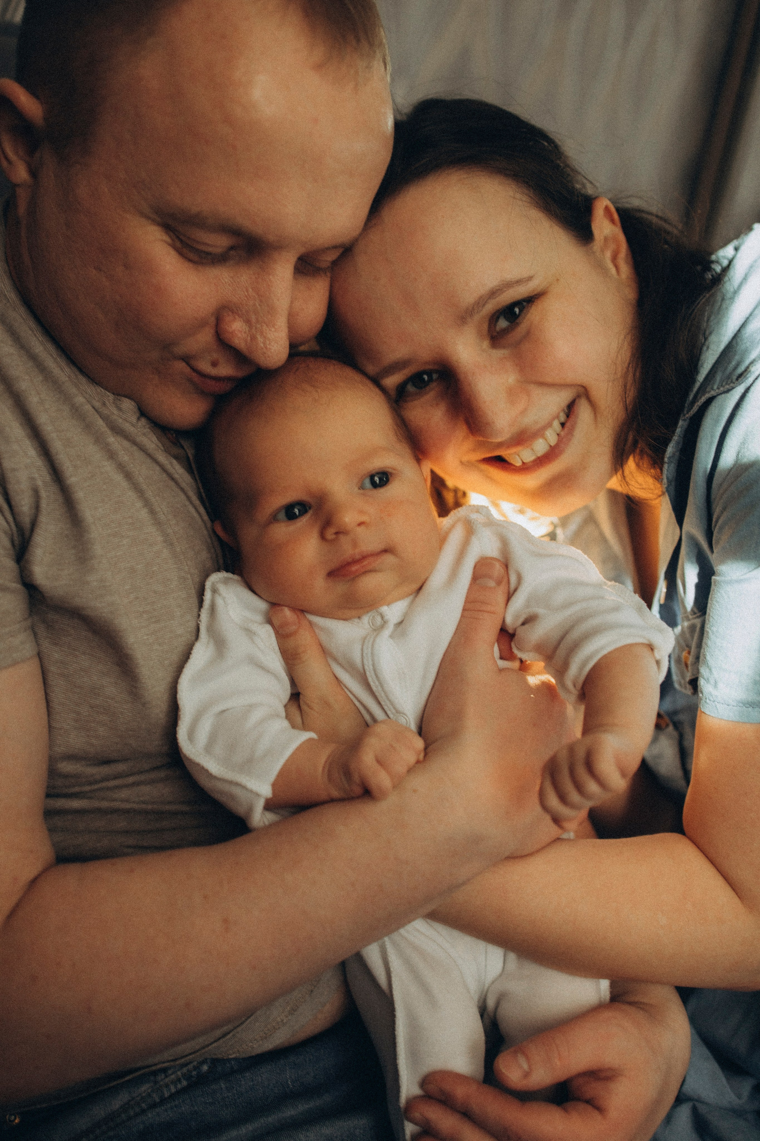 Дёмушке 1 месяц. Lifestyle семейный и детский фотограф в Омске Иванова Екатерина