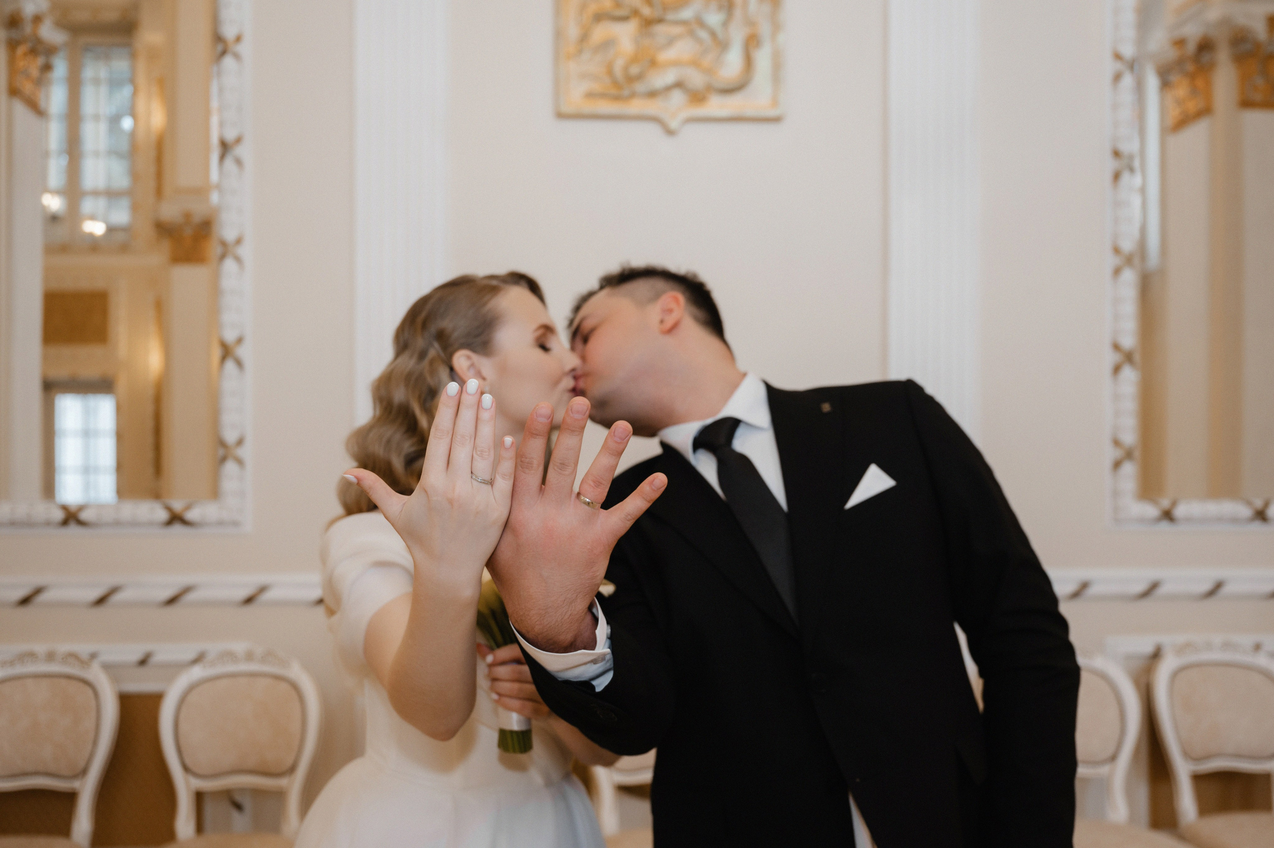 Илья и Ольга.Кусково. Свадебный фотограф Раменское-Москва