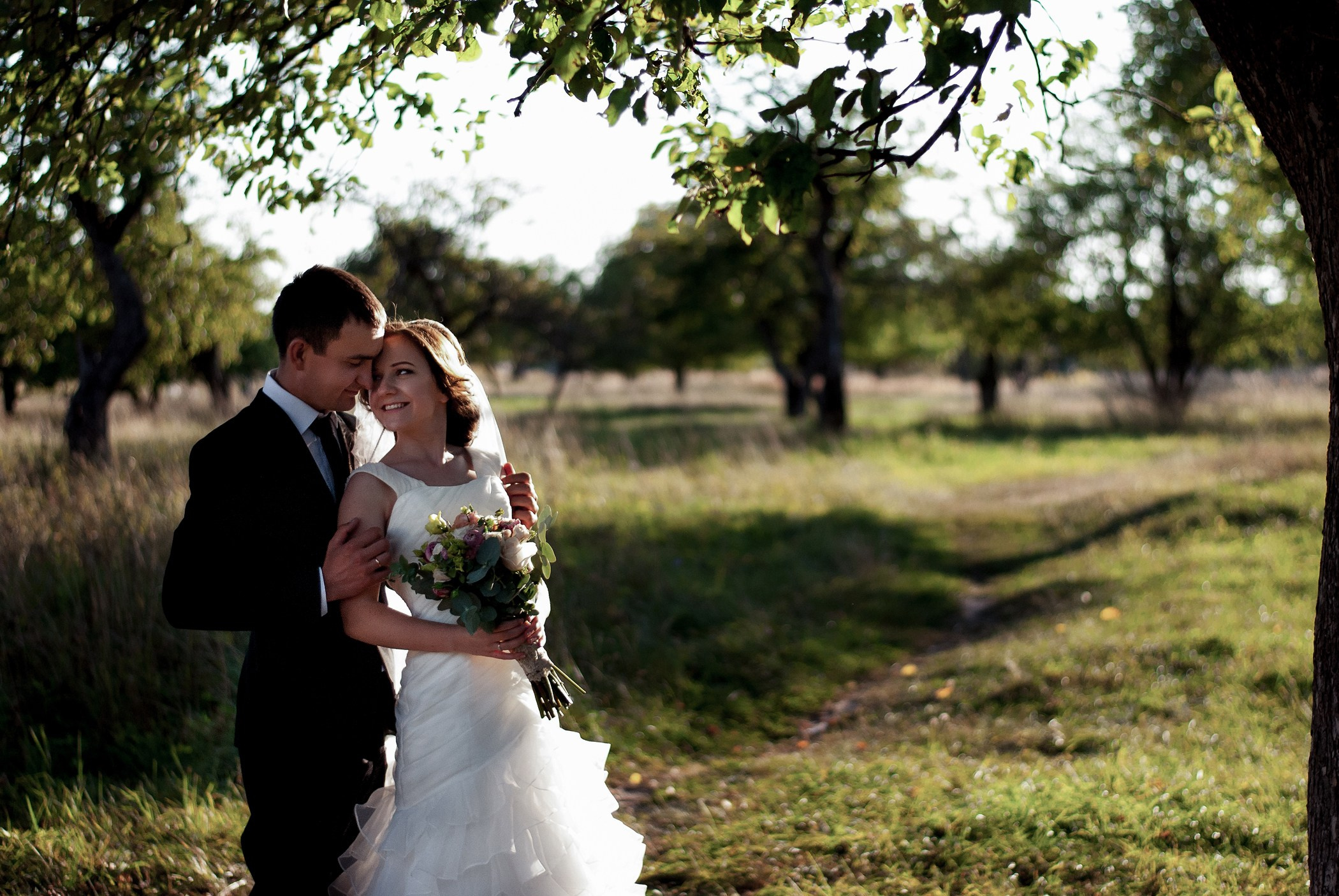 Свадебная фотосессия — Максим + Анастасия. Фотограф Андрей Ткаченко — из Брянска