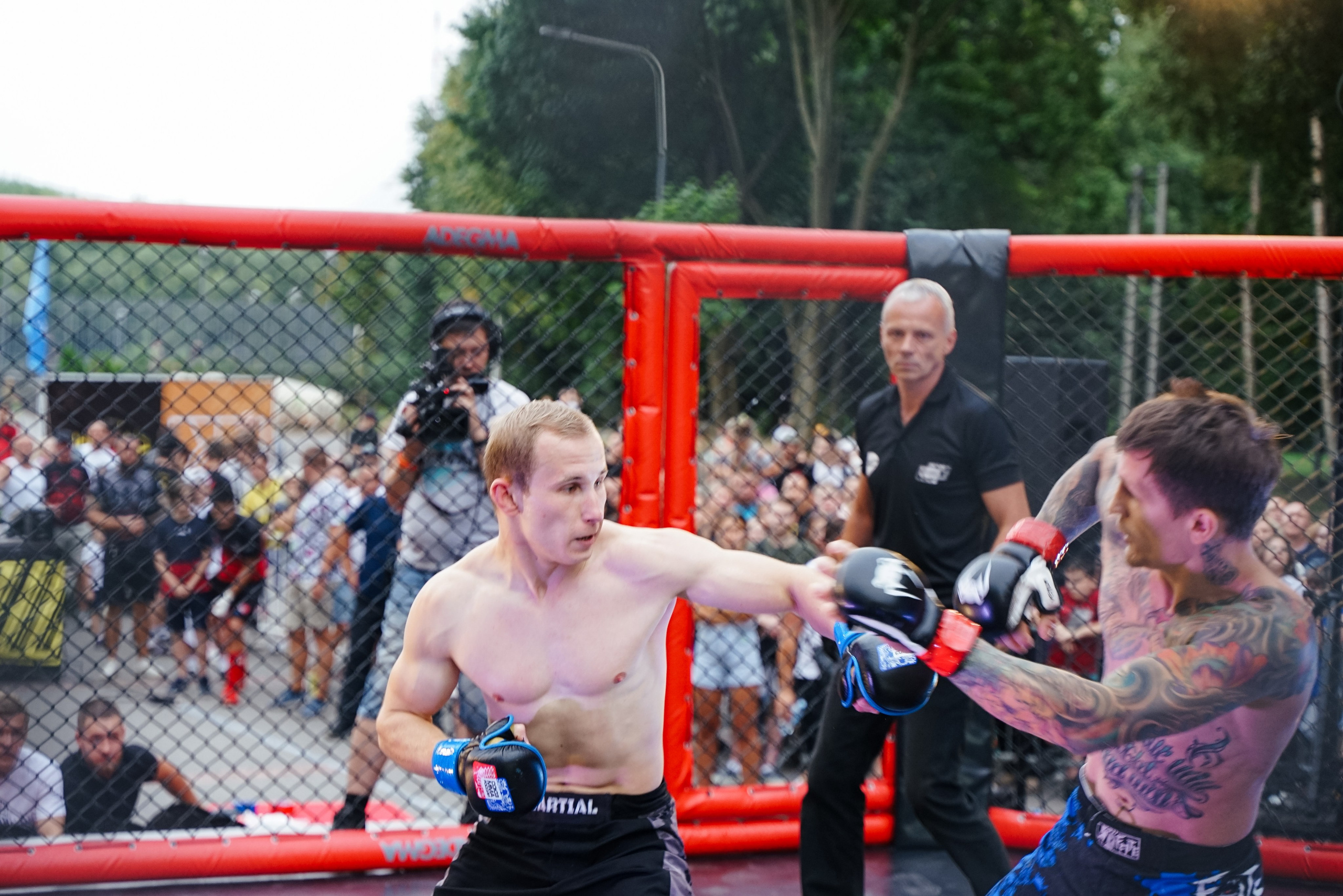 Вечер боев в ЦПКиО. Фотограф Надежда Погребняк | Рязань | Москва