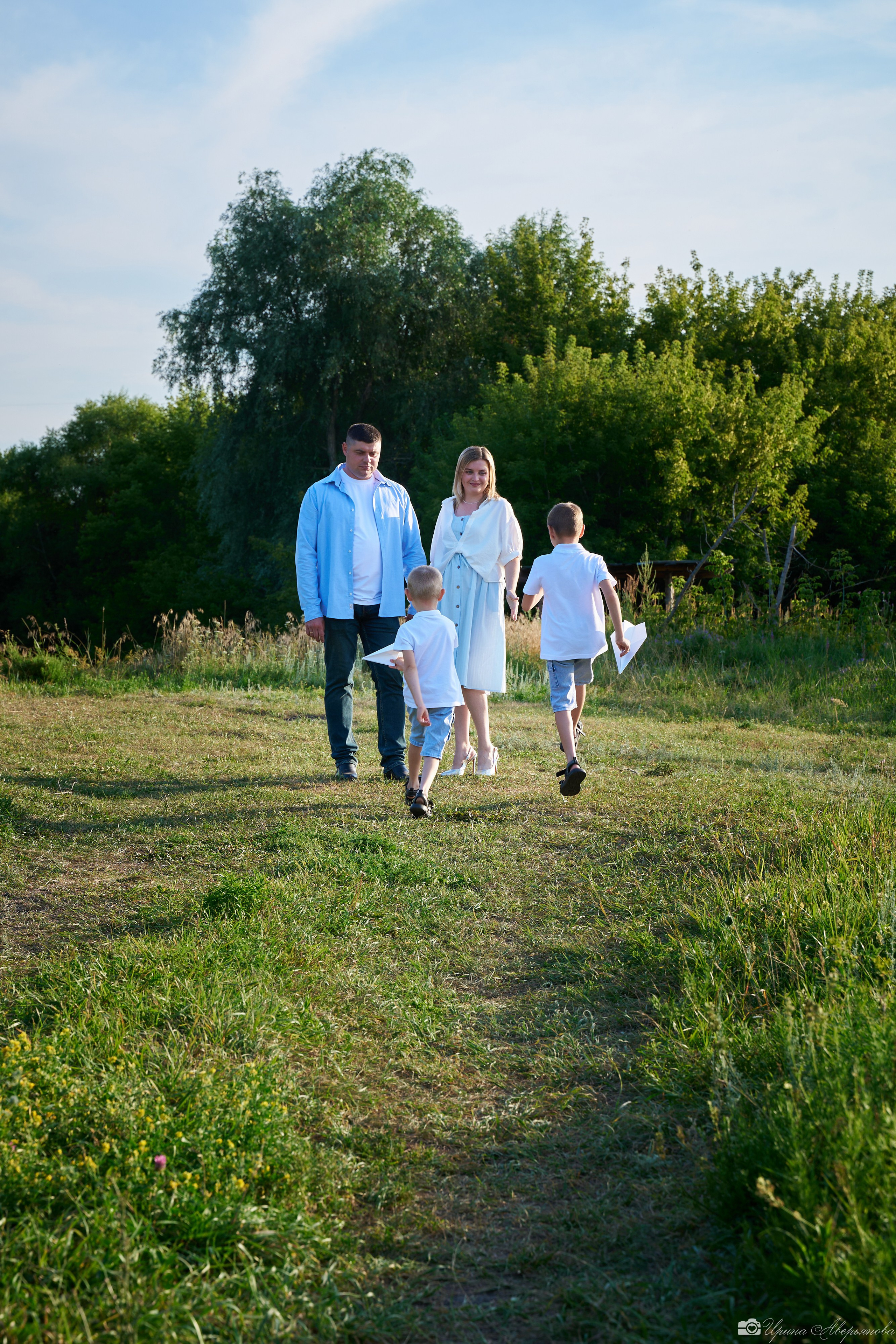 Семейная фотосессия на природе. Фотограф в Ульяновске Ирина Аверьянова