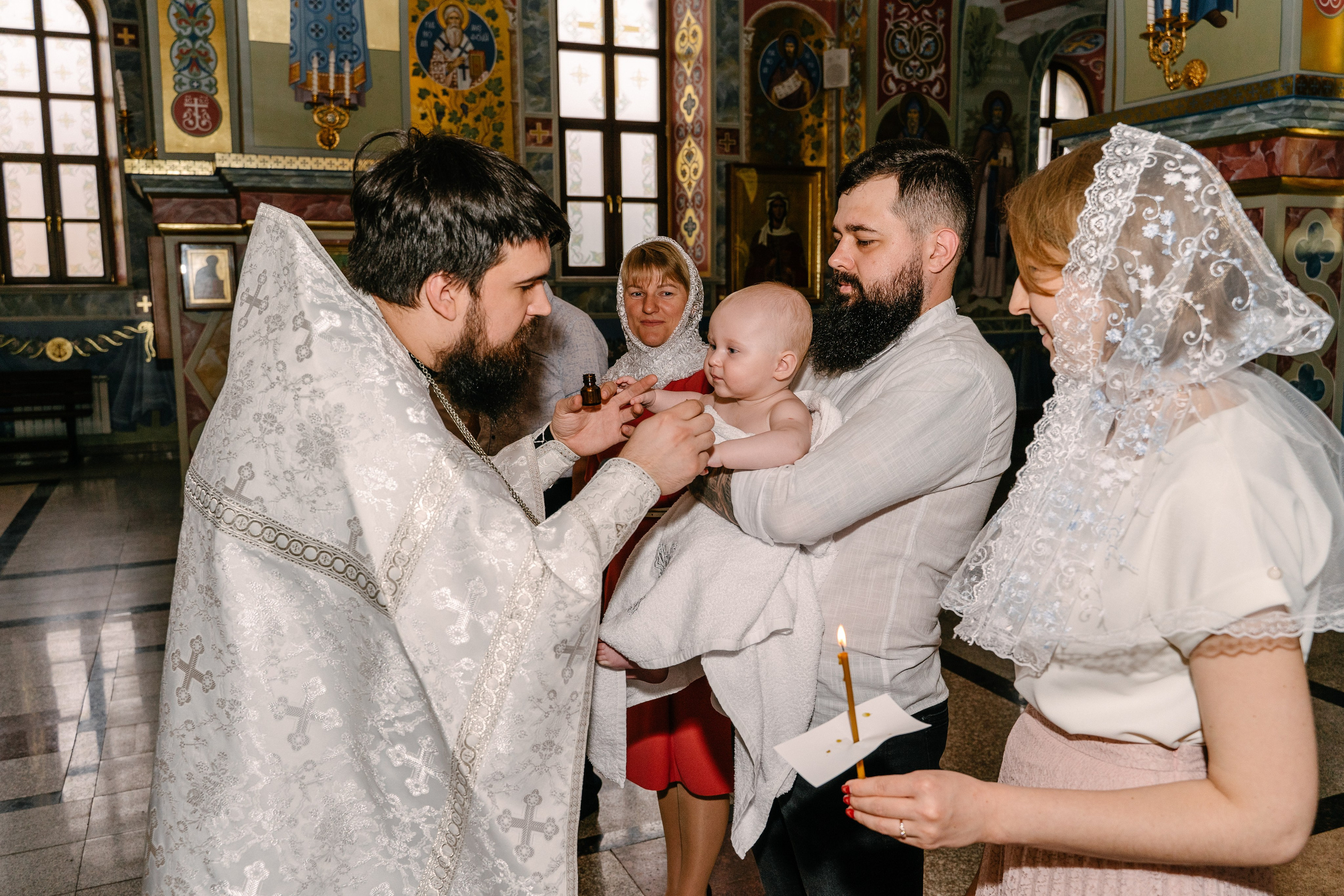 Крещение Федора. Свадебный фотограф Юлия Копылова