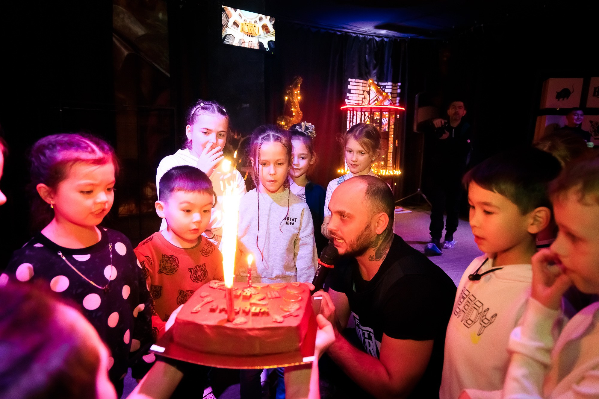 Фотосъемка детского дня рождения на квесте. Фотограф в Саратове Ольга Мазлова