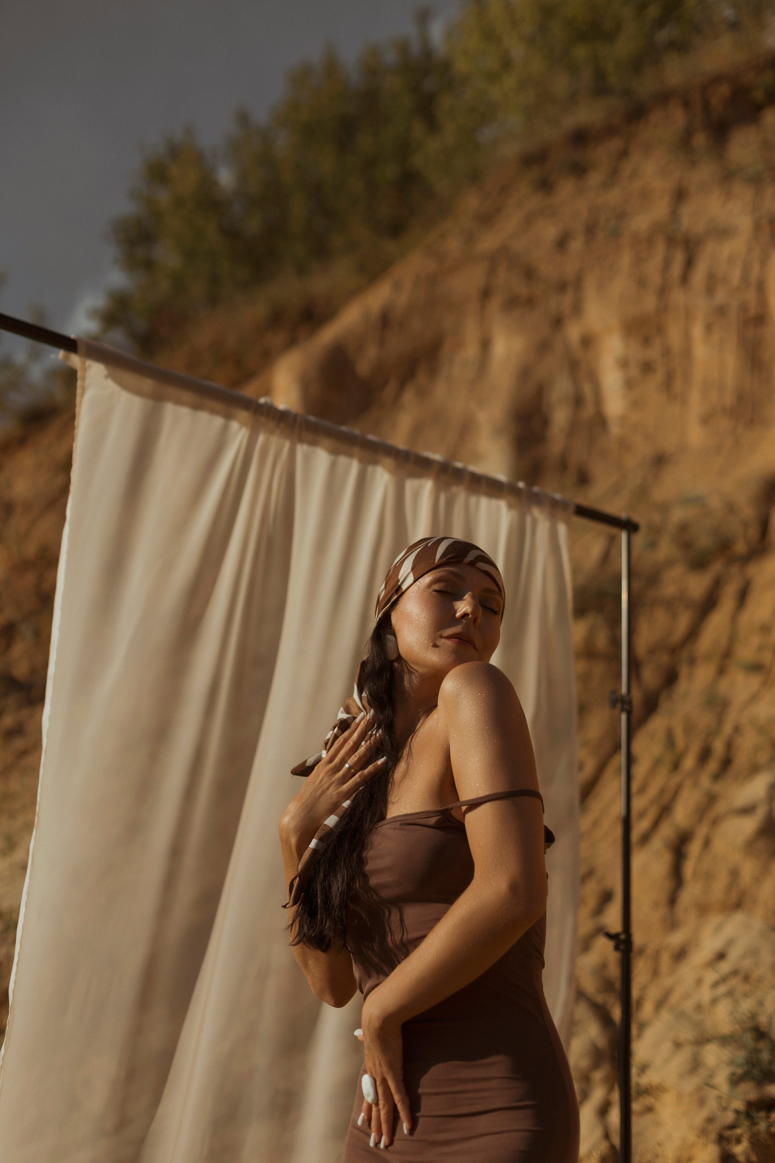 Светлана «Desert rose». Фотограф Мария Щеголькова. Чувственный женский портрет