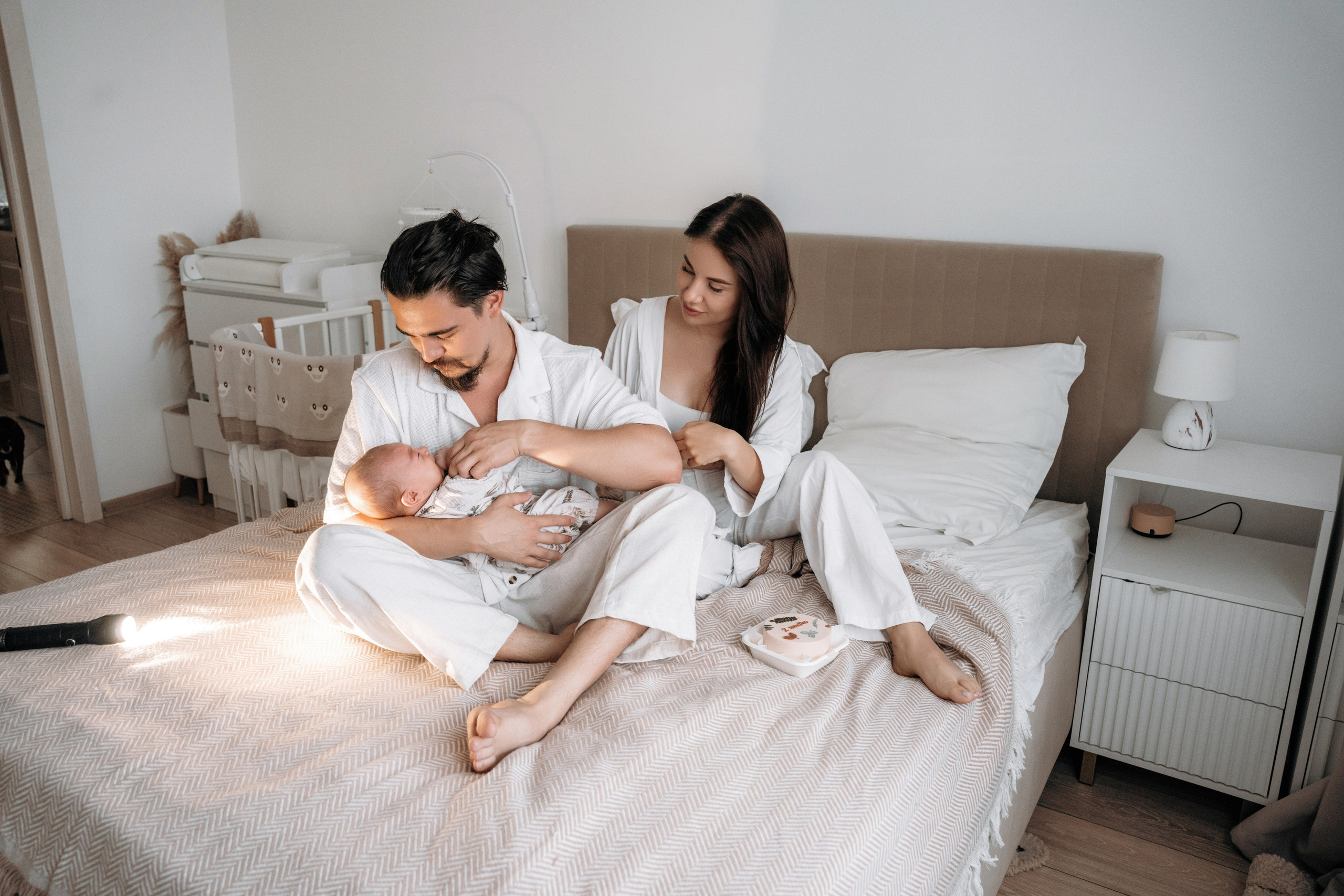 Малыш Марс дома с родителями. Семейный и свадебный фотограф в Ульяновске Арина Авдеева