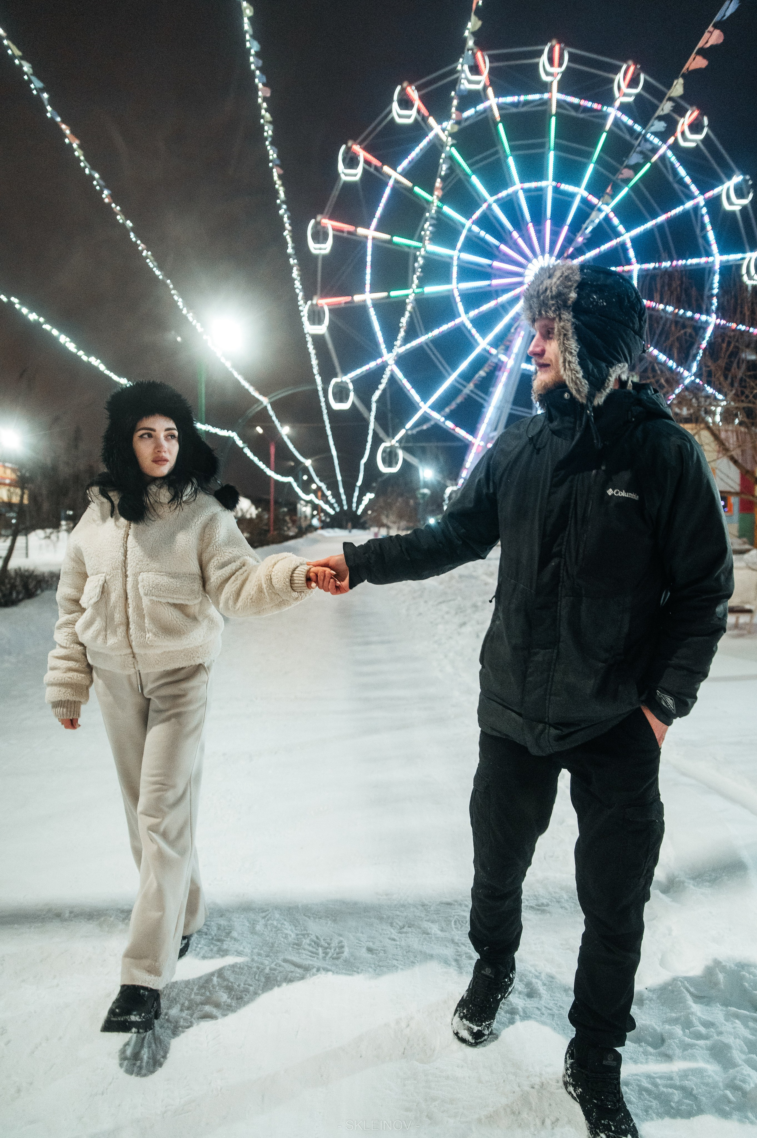 Снежная прогулка. Свадебный и travel фотограф в Волгограде, Сочи, Домбае, Европе