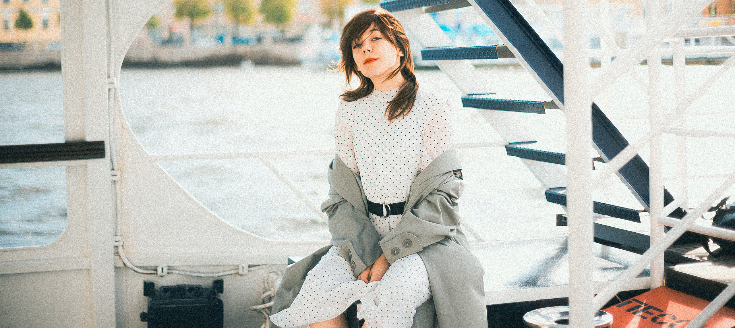 Яна на яхте. Платонов Олег — фотограф Санкт-Петербург