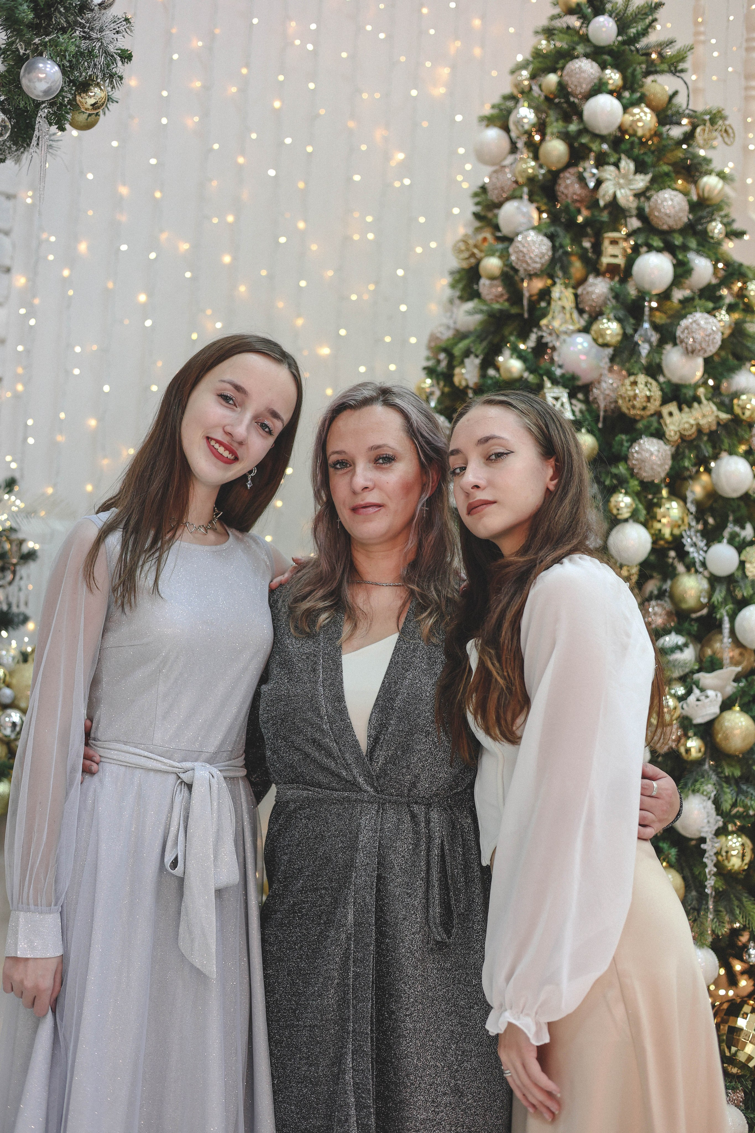 Новогодняя история «Ирина и ее семья». Фотограф в Москве Анастасия Калинина