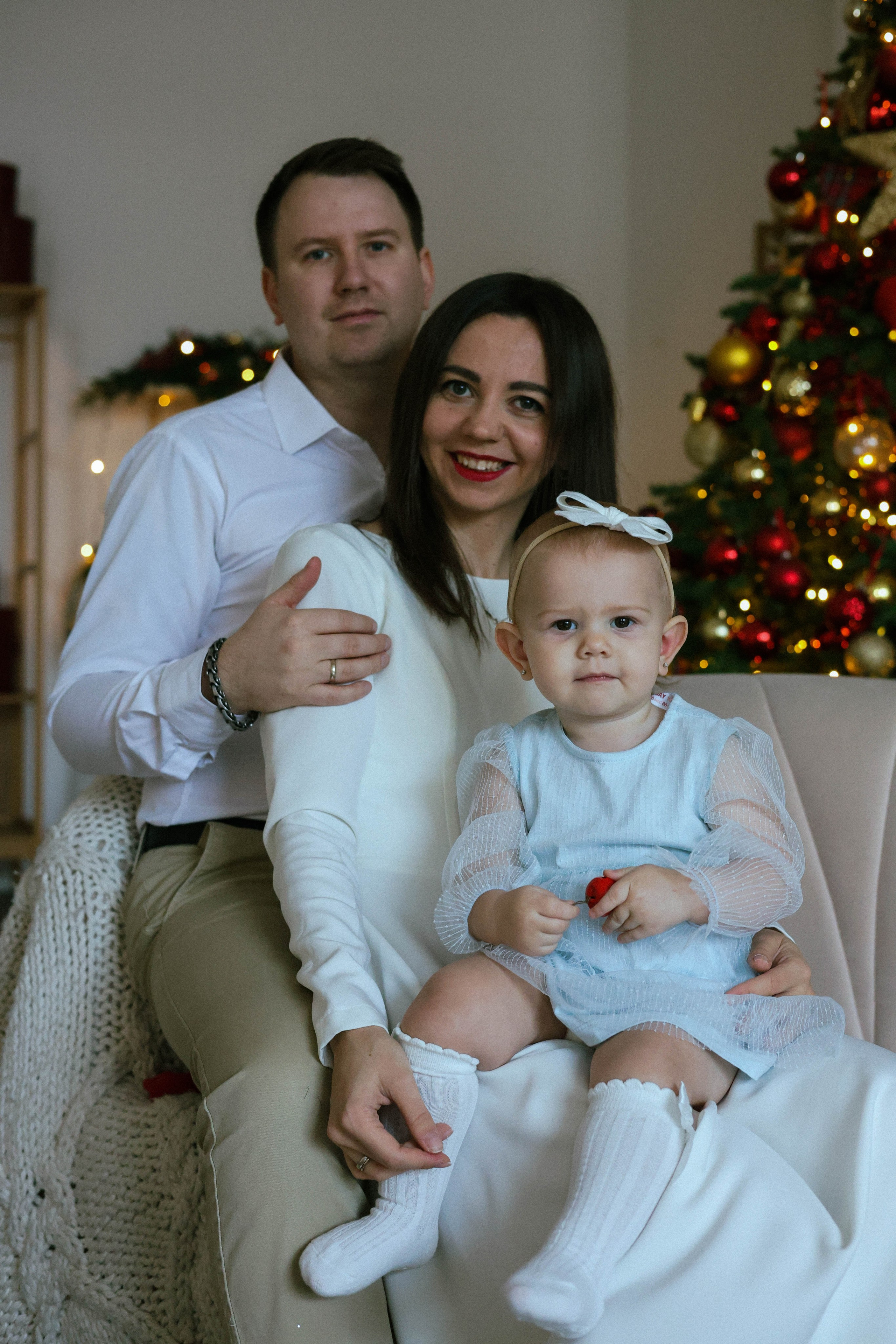 Новогодняя история «Ирина и ее семья». Фотограф в Москве Анастасия Калинина