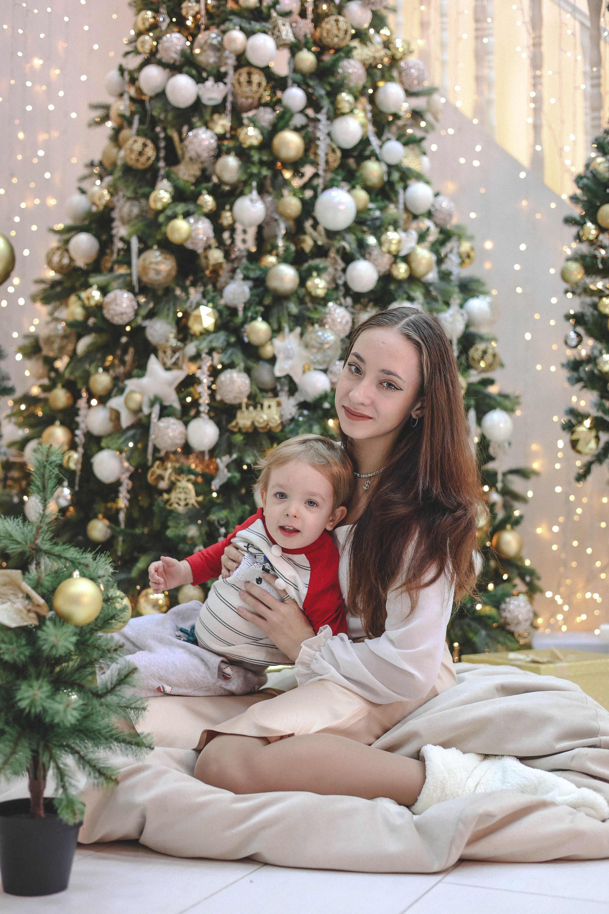 Новогодняя история «Ирина и ее семья». Фотограф в Москве Анастасия Калинина