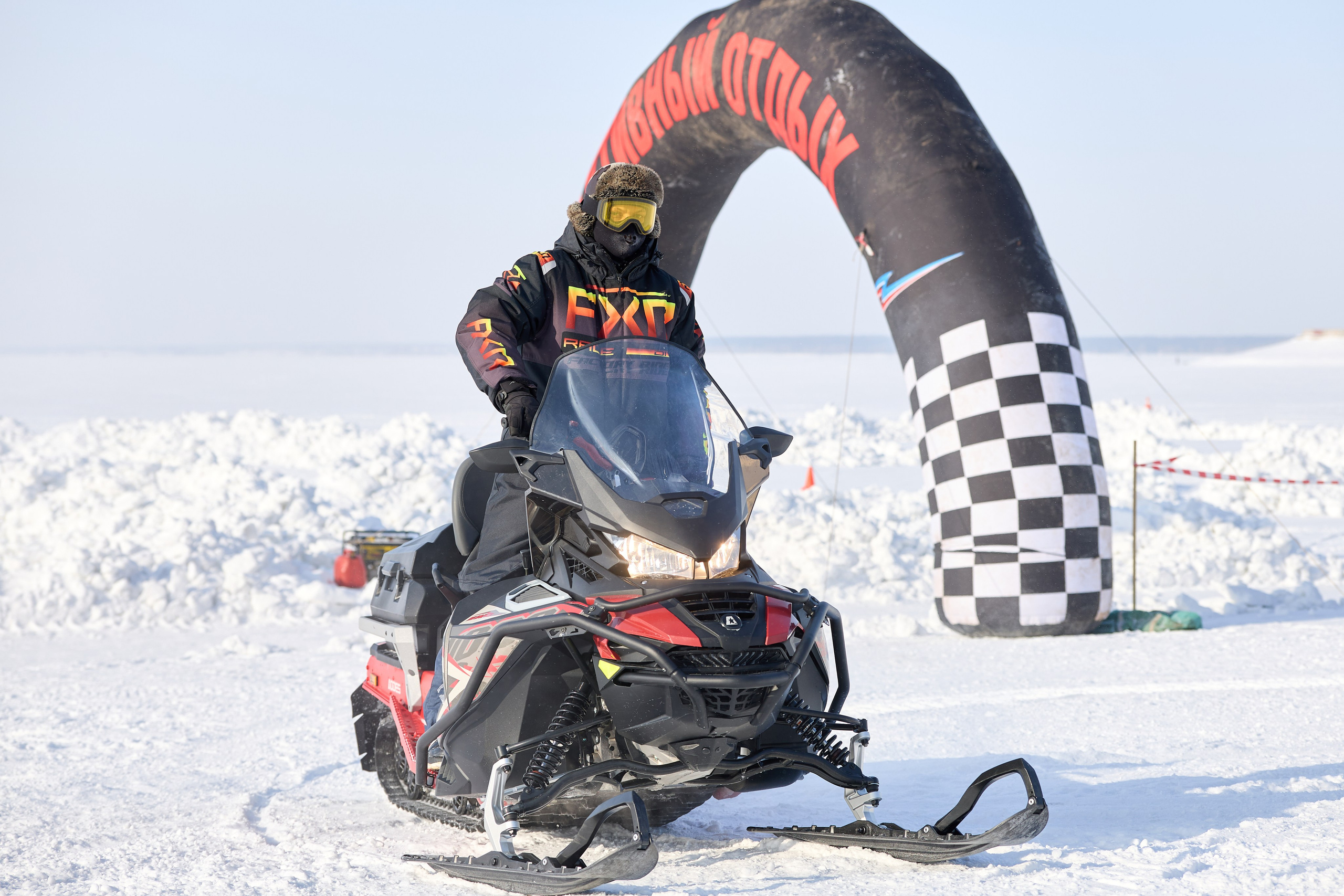 Топим Лёд — 2026. Соревнования на квадроциклах. Фотограф в Новосибирске Алена Скокова