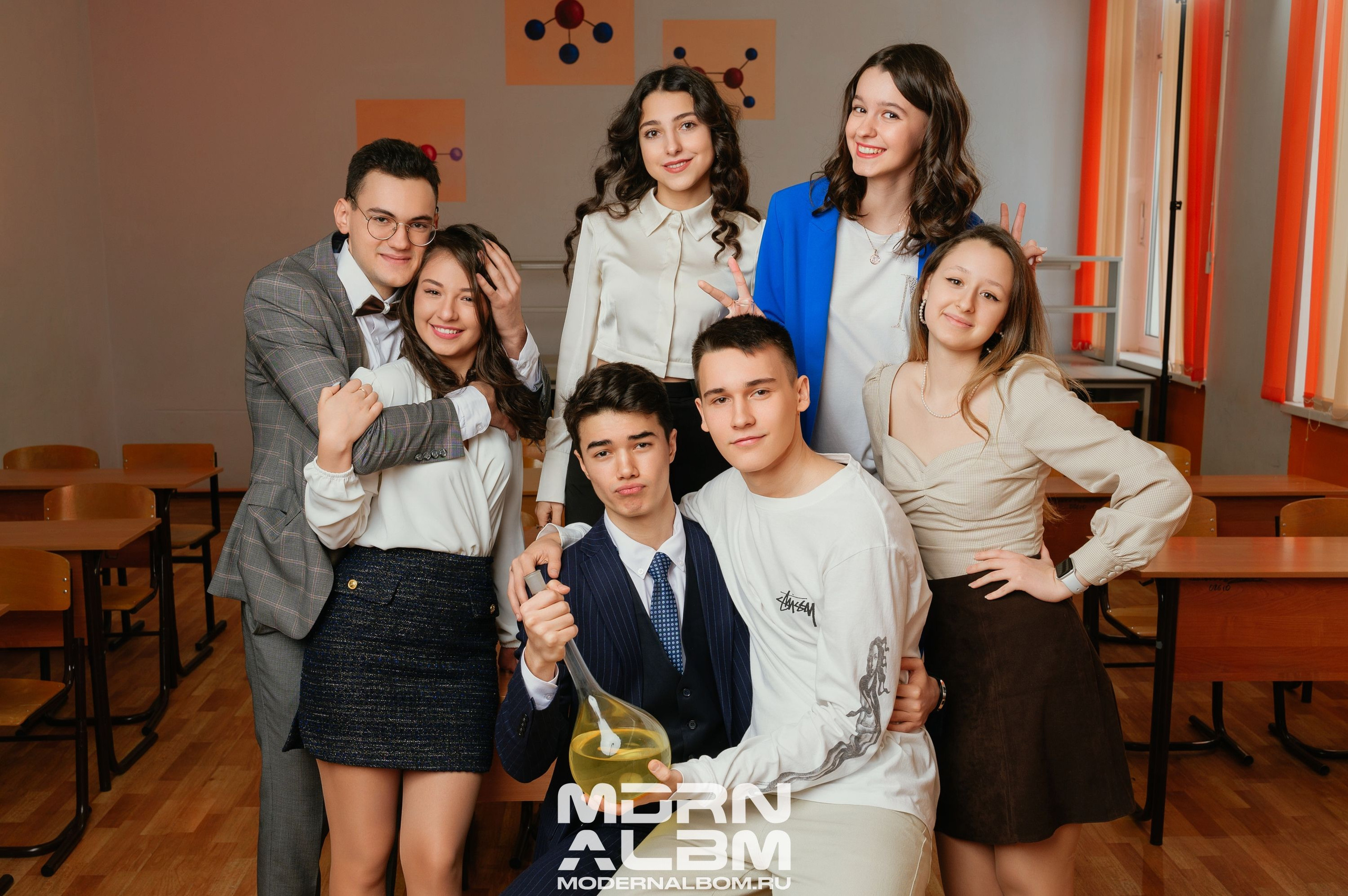 Групповые идеи в Школе. Фотограф Белебей Абзалетдинов Артур