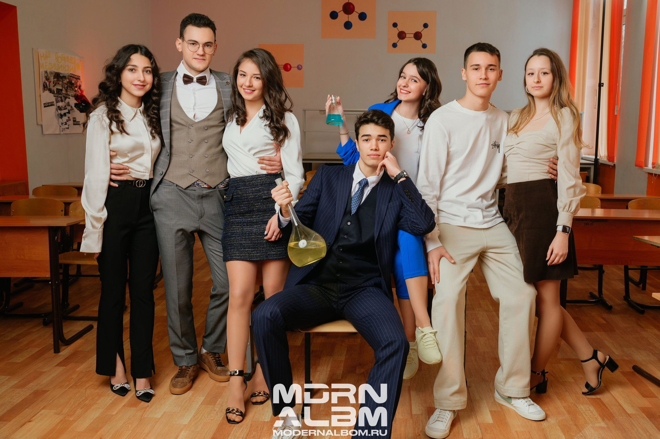 Групповые идеи в Школе. Фотограф Белебей Абзалетдинов Артур