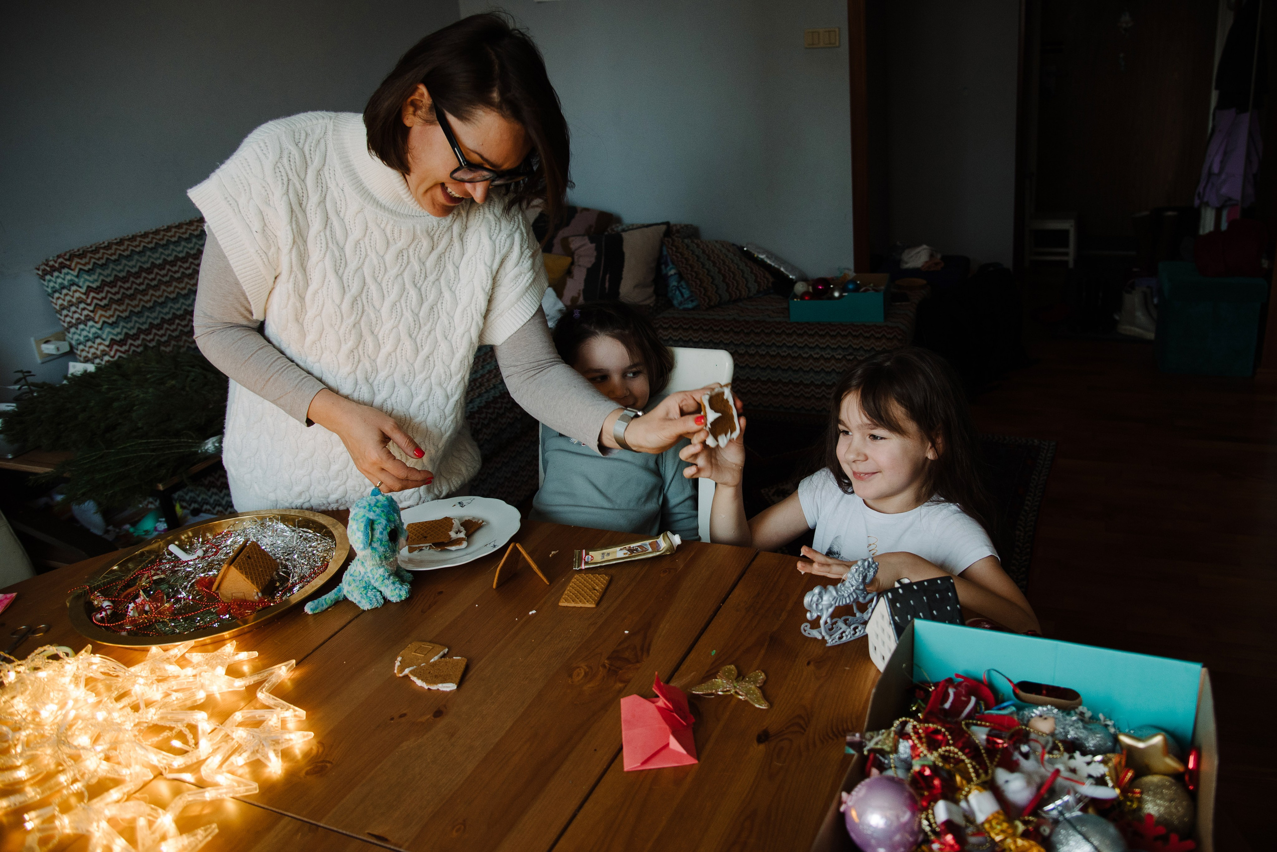 Дина. Предновогоднее. Фотограф Алиса Калинина