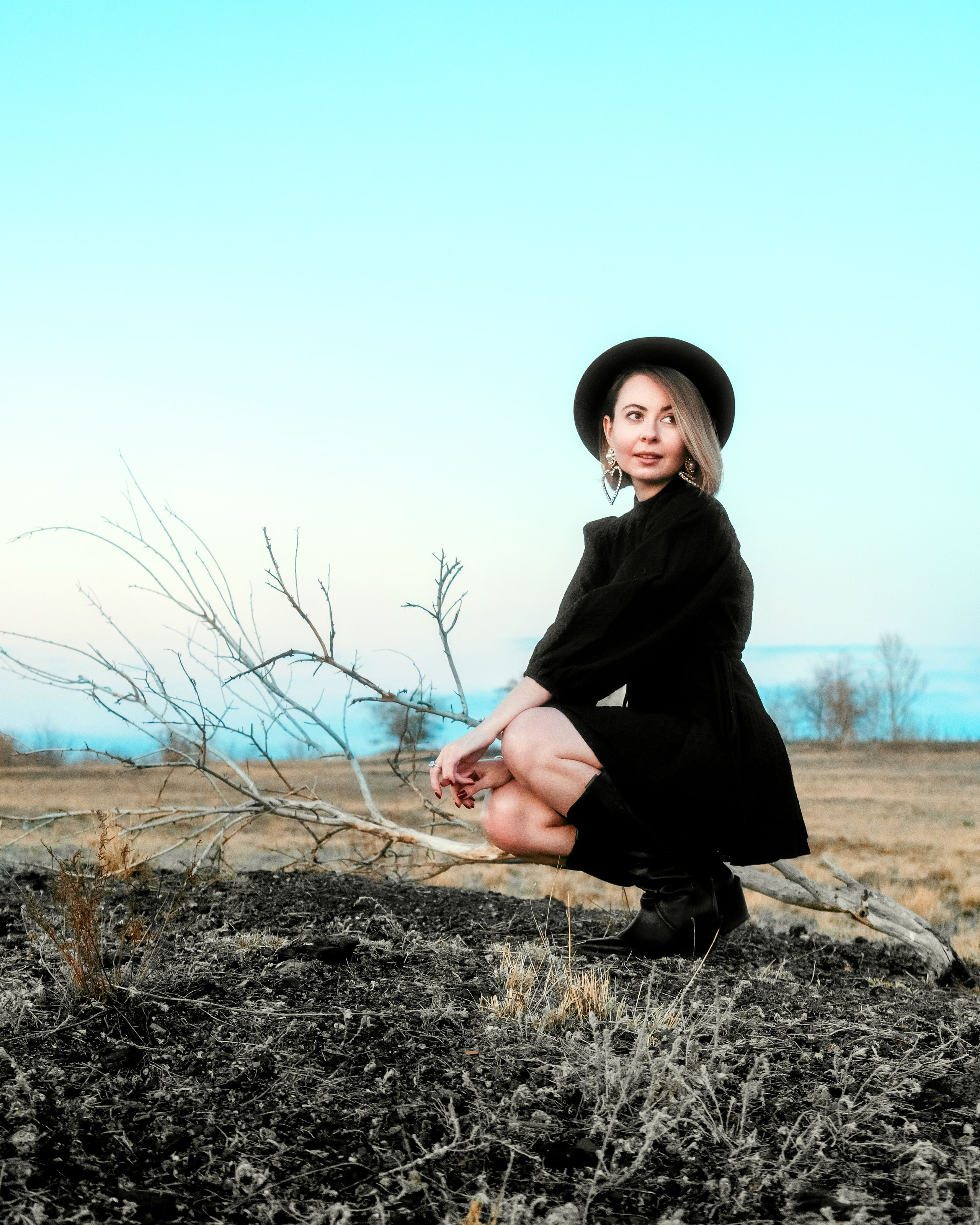 Вестерн в степи. Professional photographer Sergey Zelēnkin