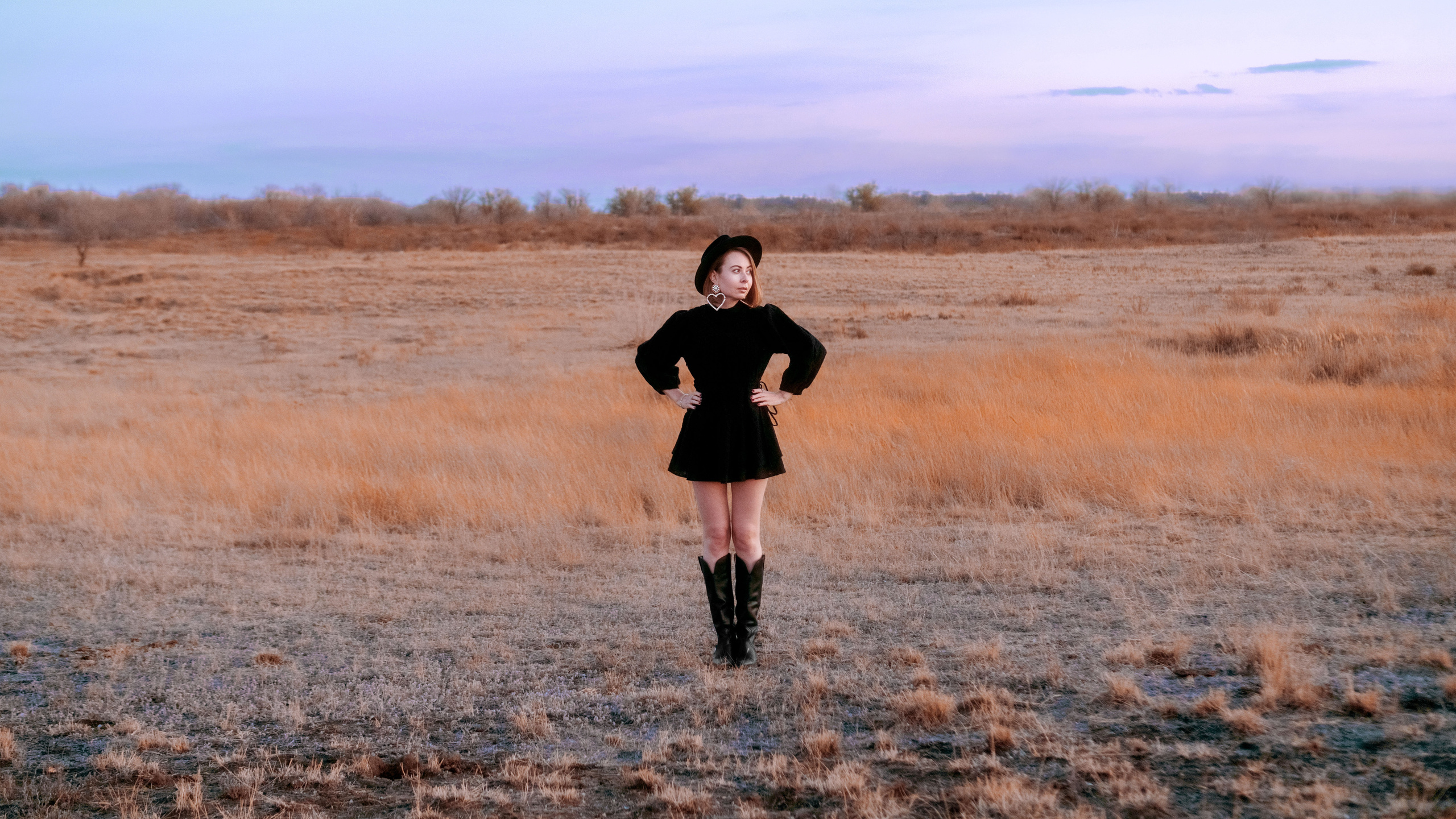 Вестерн в степи. Professional photographer Sergey Zelēnkin