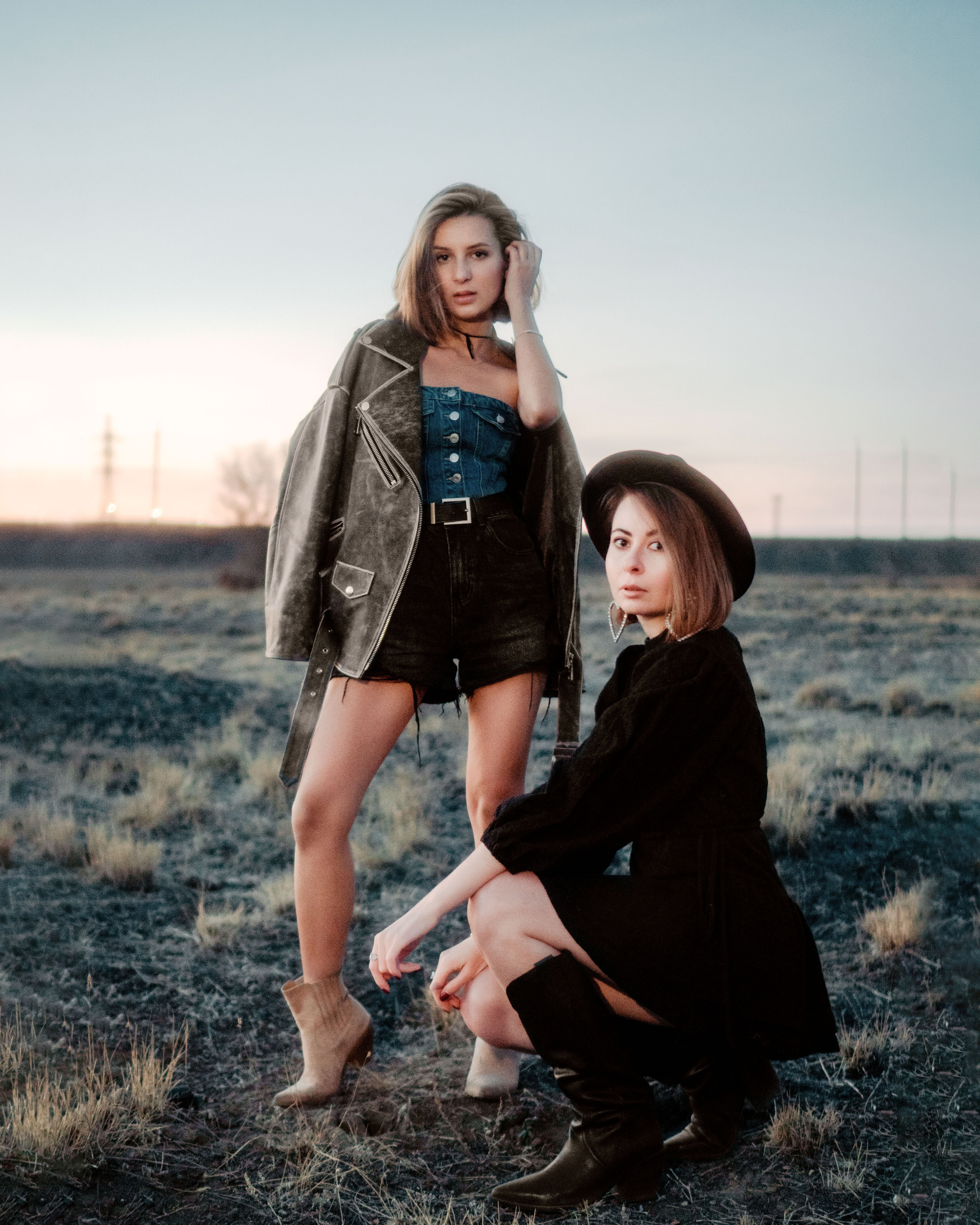 Вестерн в степи. Professional photographer Sergey Zelēnkin