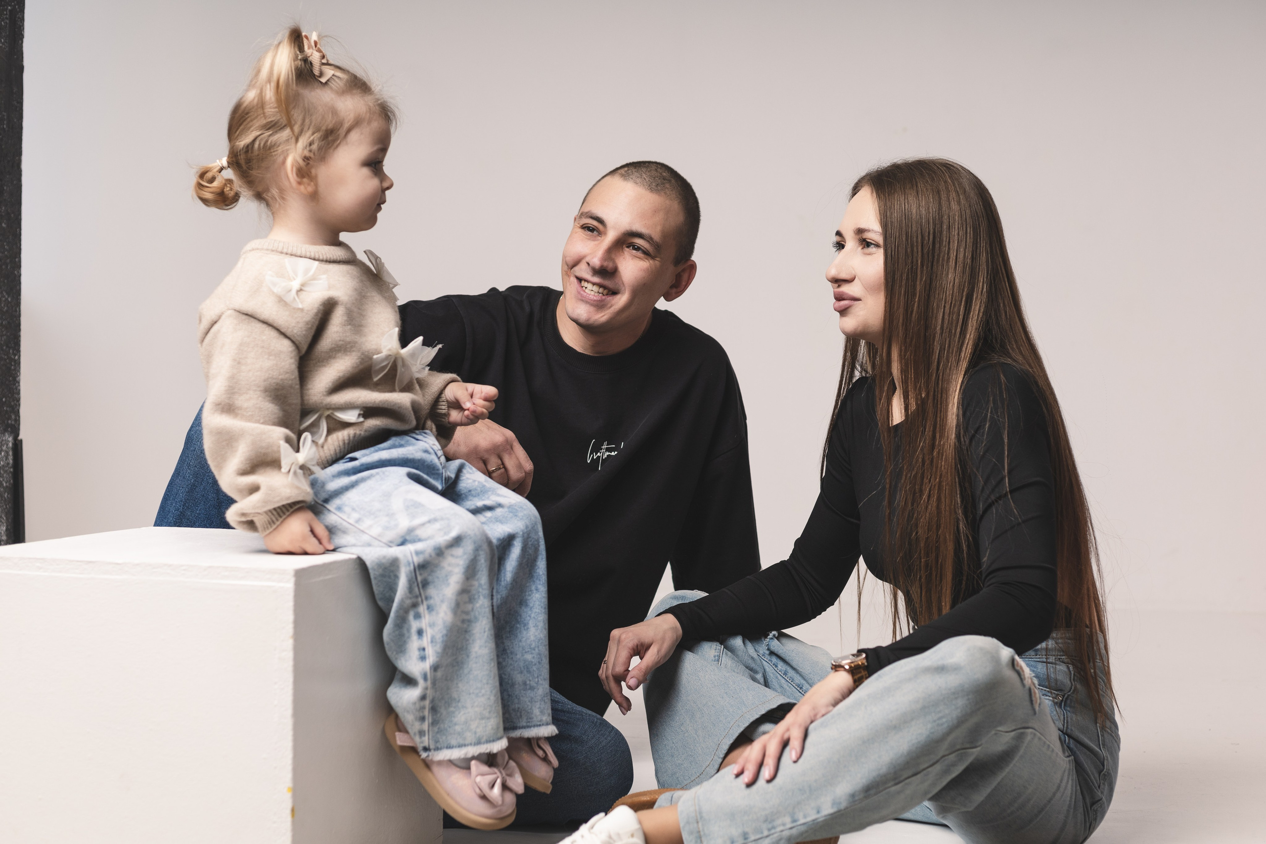 Алексей, Татьяна и Милана. Фотограф, Таганрог, Руслан Степущенко