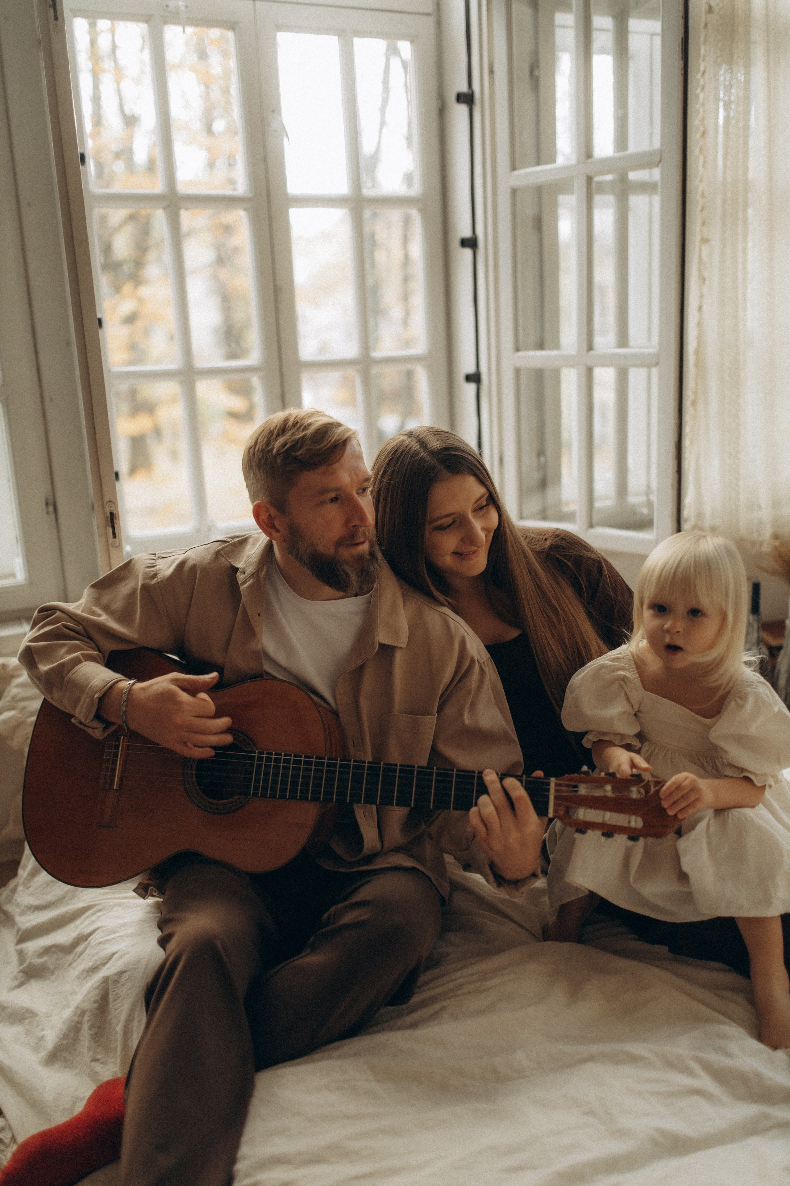 Сергей, Ангелина и Есения. Фотограф в Петербурге Ольга Стрельченко