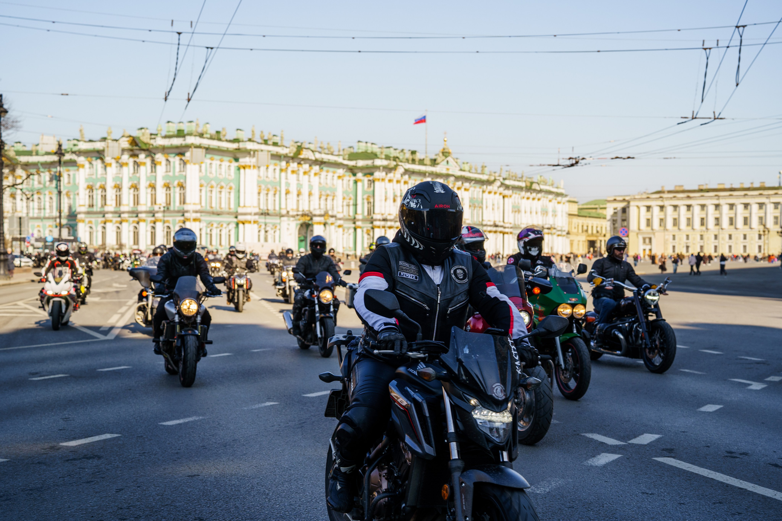 Прохват мотоклуба Norman Riders ч.1. Концертный и репортажный фотограф в Санкт-Петербурге Слава Пахомов