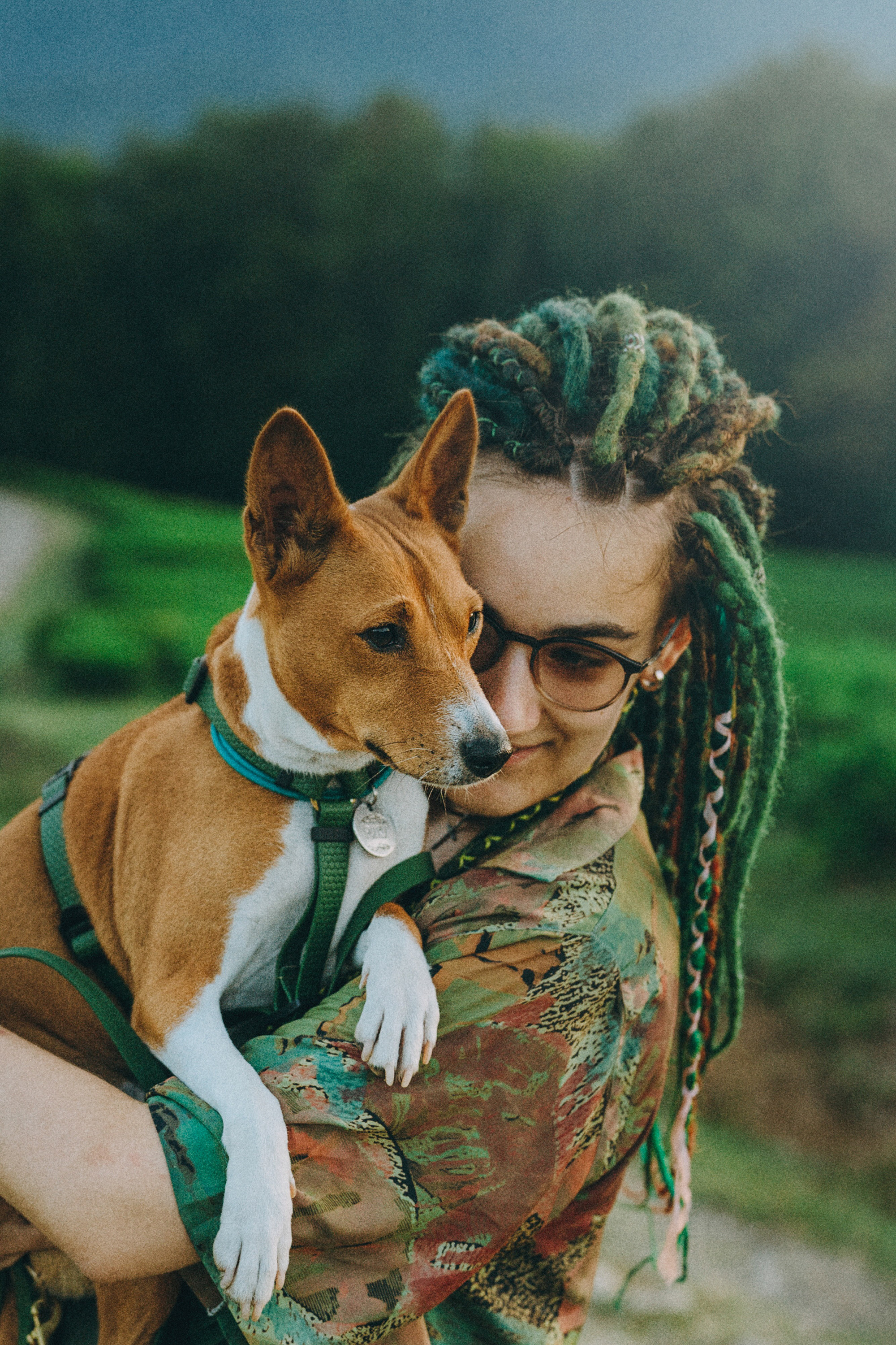 Арина и Рики. Фотограф анималист в Москве и Санкт-Петербурге Свиридова Анна