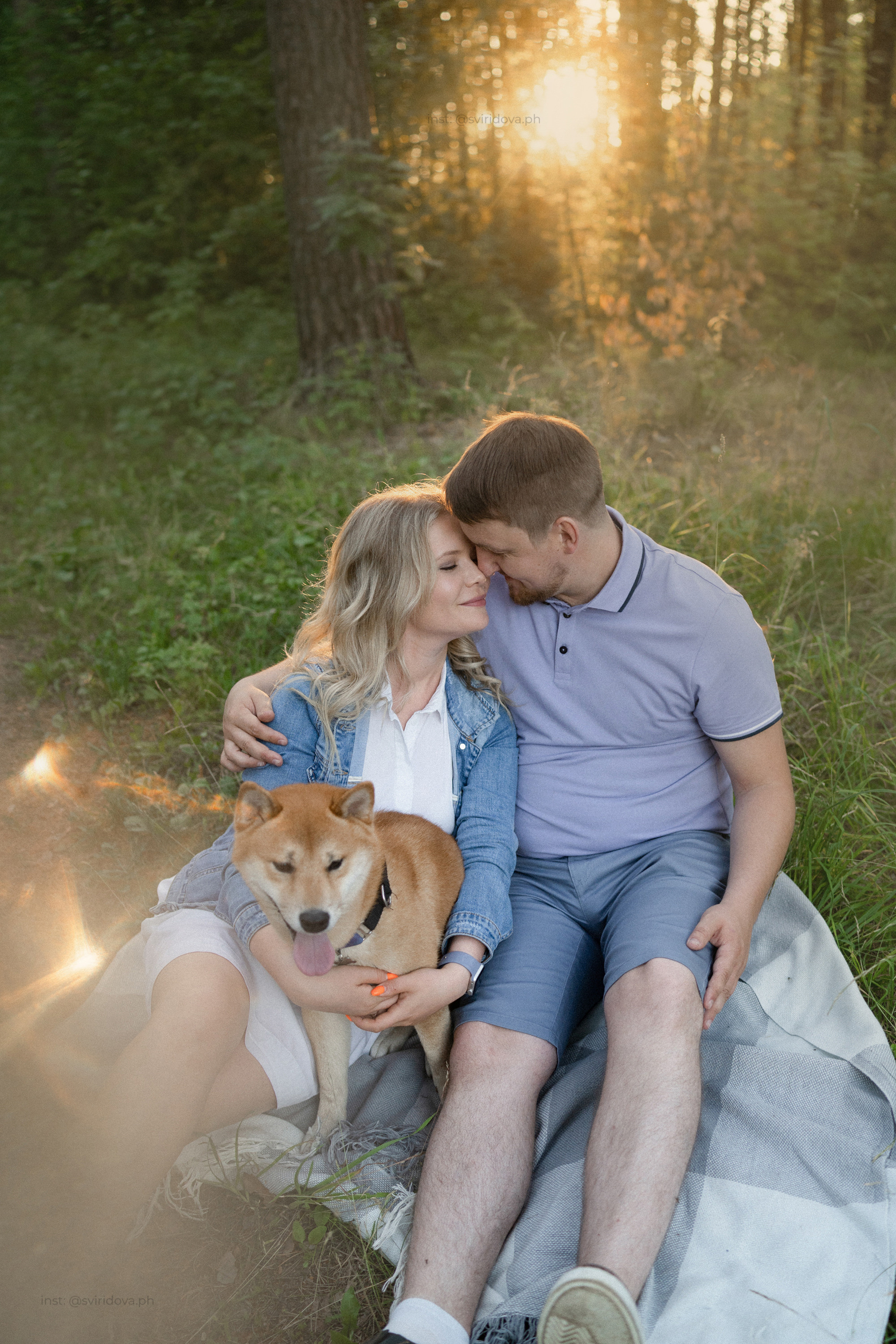 Даша, Сергей и Френки. Фотограф анималист в Москве и Санкт-Петербурге Свиридова Анна