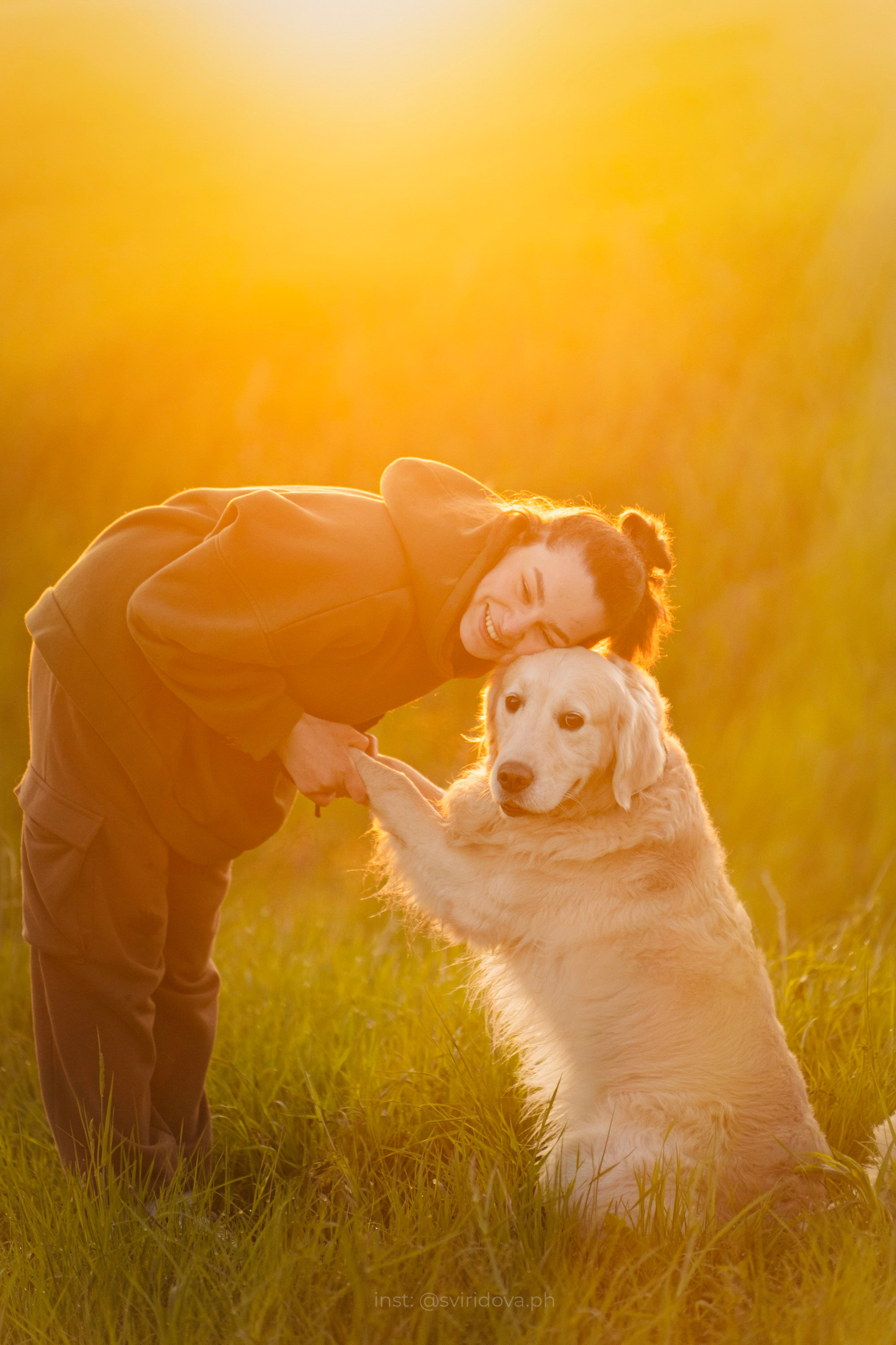Настя и Арчи. Фотограф анималист в Москве и Санкт-Петербурге Свиридова Анна