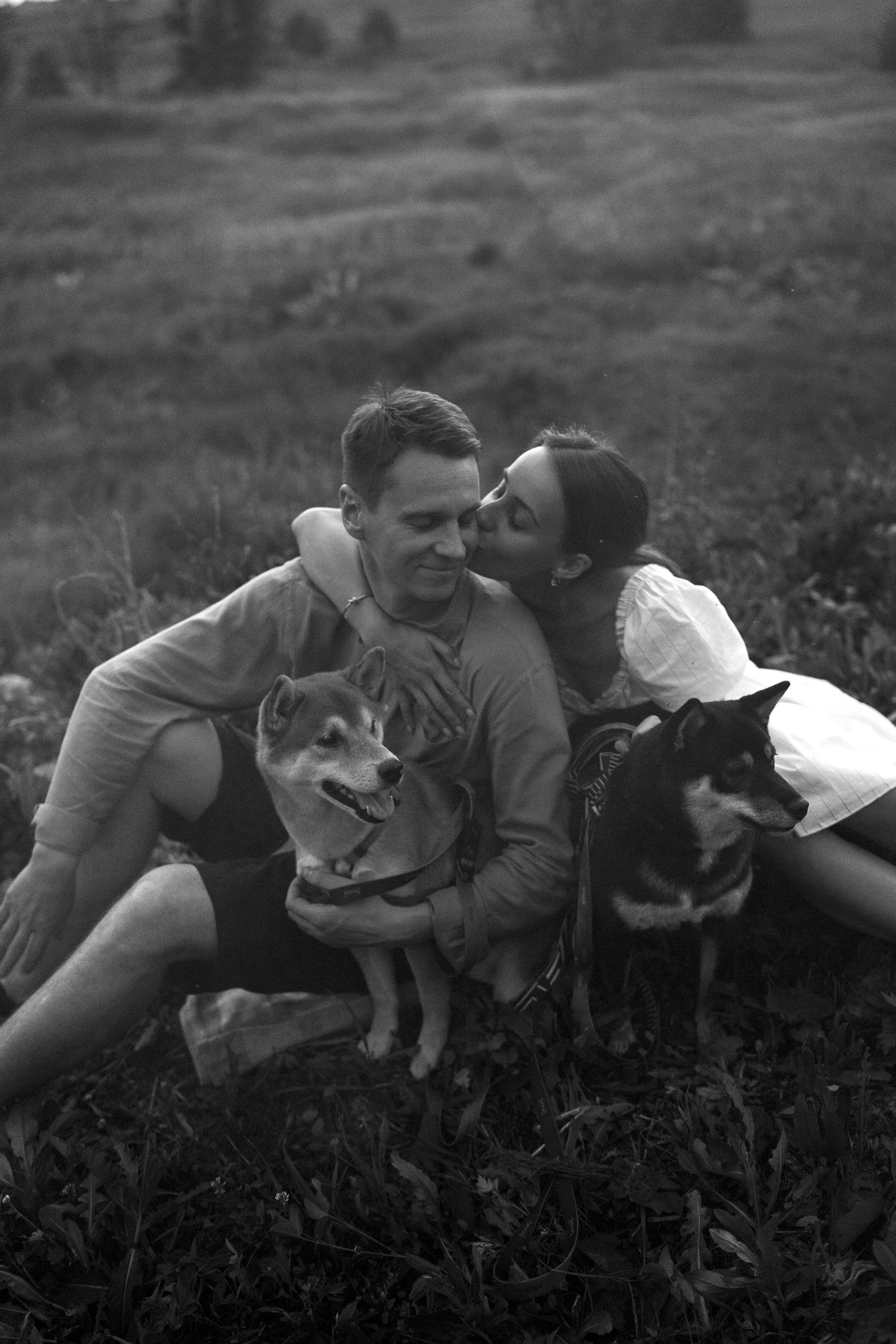 Катя, Вася, Роки и Бэлла. Фотограф анималист в Москве и Санкт-Петербурге Свиридова Анна