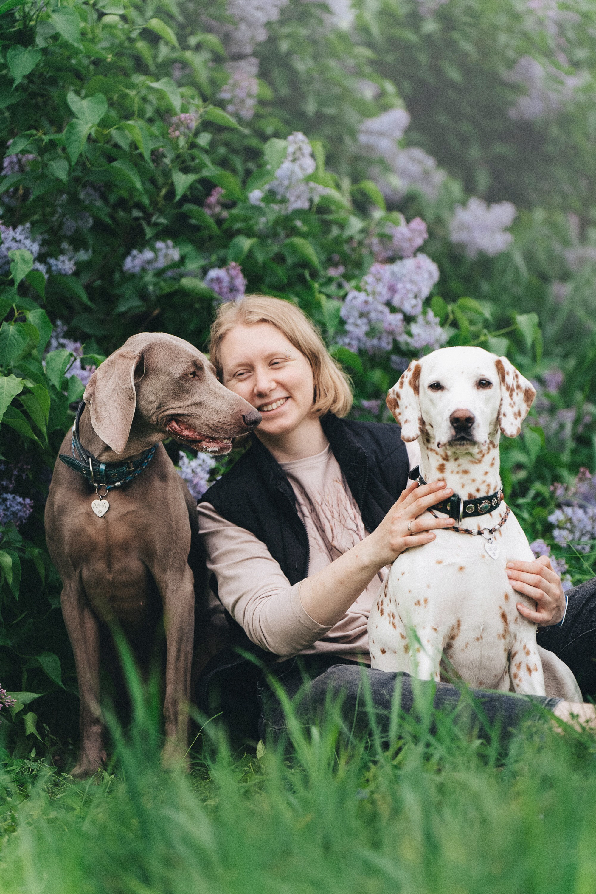 Полина, Борис, Луна и Эль. Фотограф анималист в Москве и Санкт-Петербурге Свиридова Анна