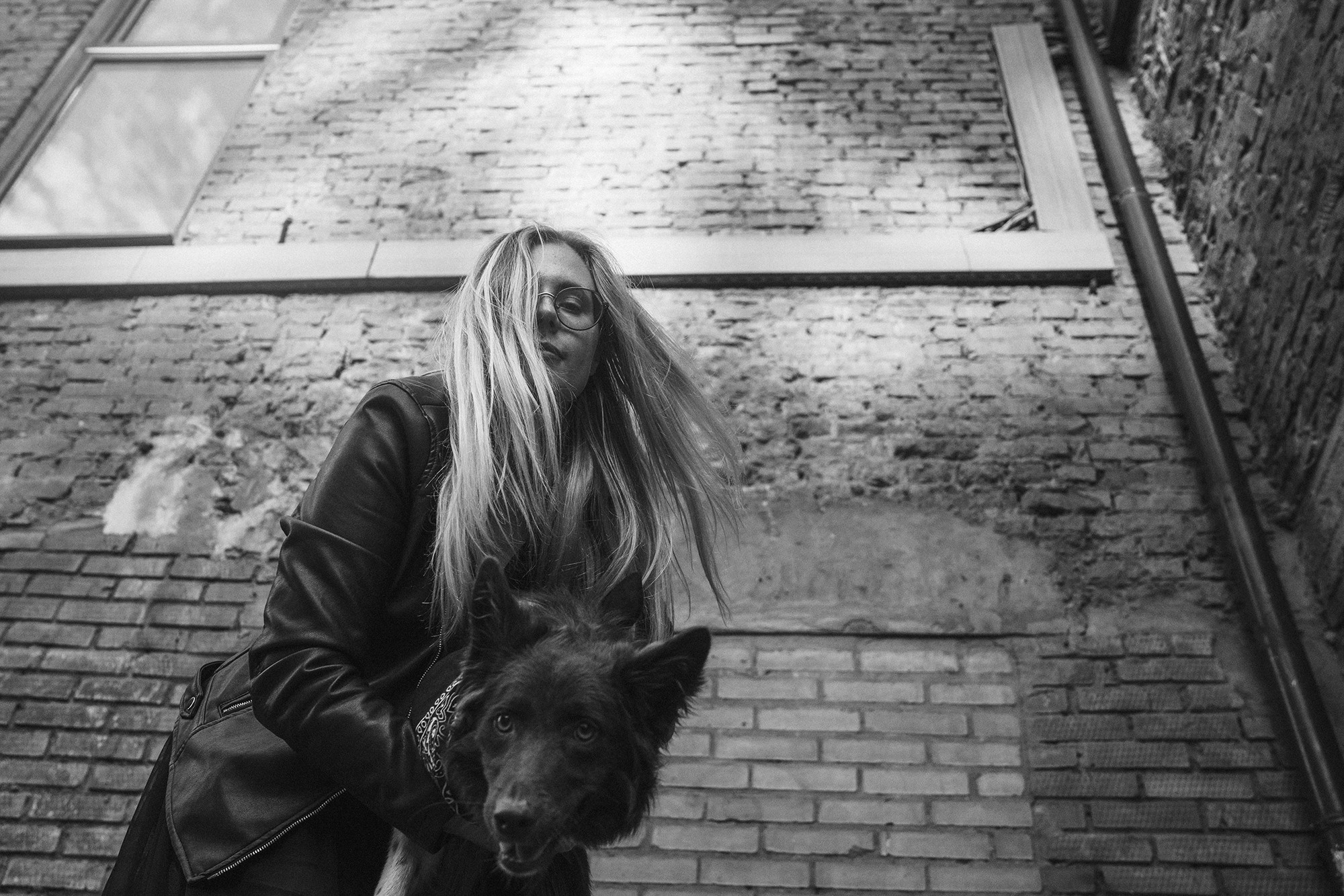 Аня и Брук. Фотограф анималист в Москве и Санкт-Петербурге Свиридова Анна