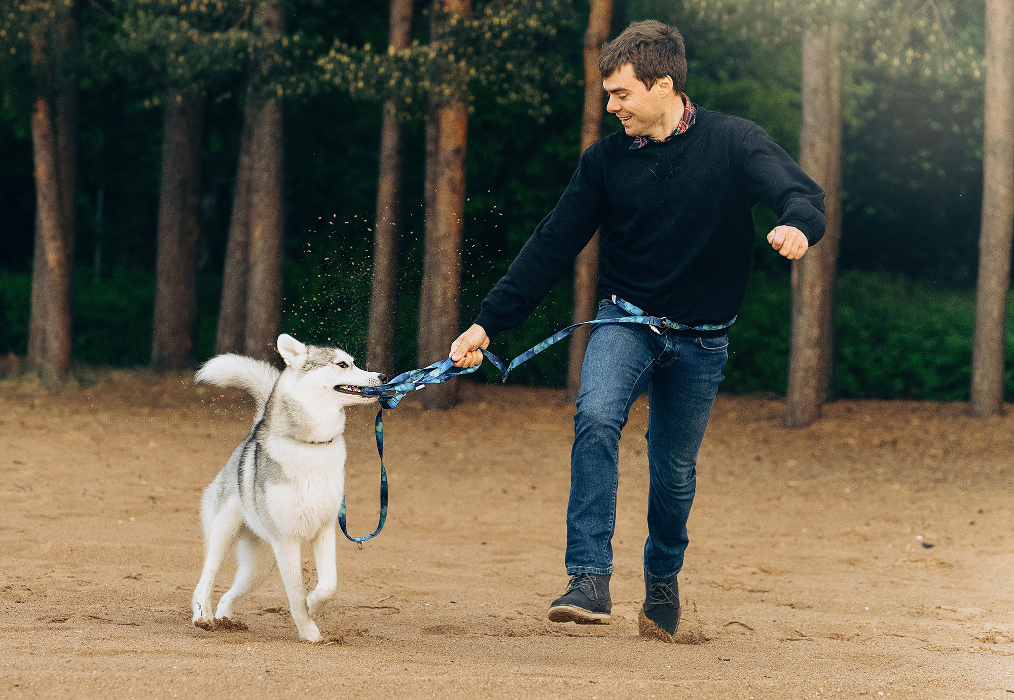 Катя, Илья, Лагерта. Фотограф анималист в Москве и Санкт-Петербурге Свиридова Анна