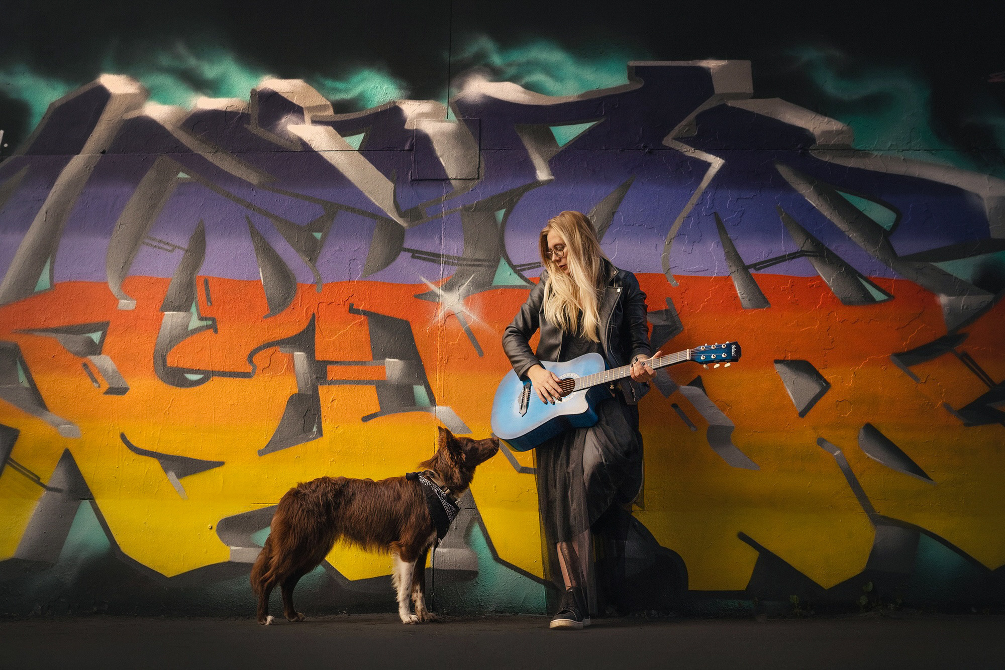 Аня и Брук. Фотограф анималист в Москве и Санкт-Петербурге Свиридова Анна