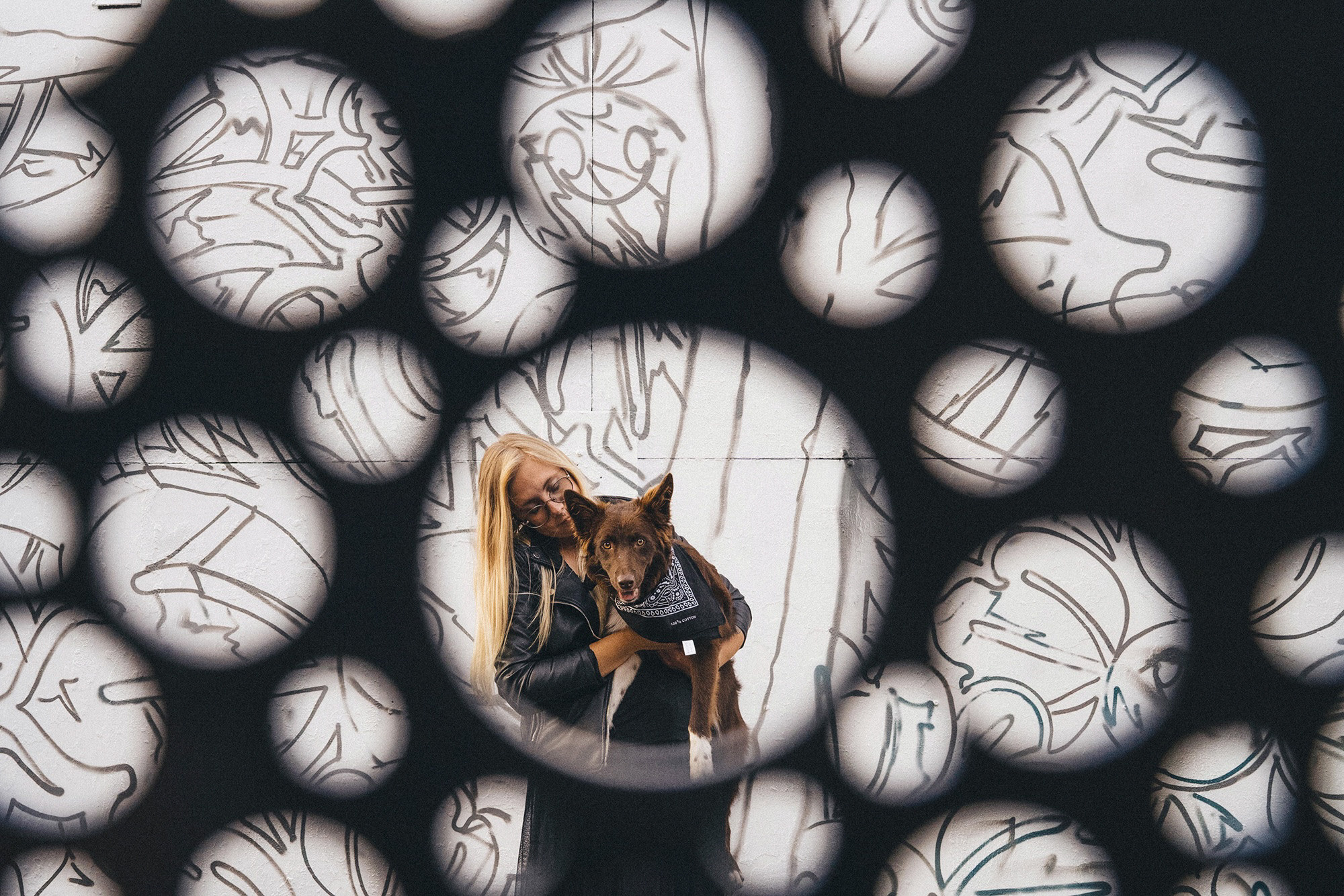 Аня и Брук. Фотограф анималист в Москве и Санкт-Петербурге Свиридова Анна