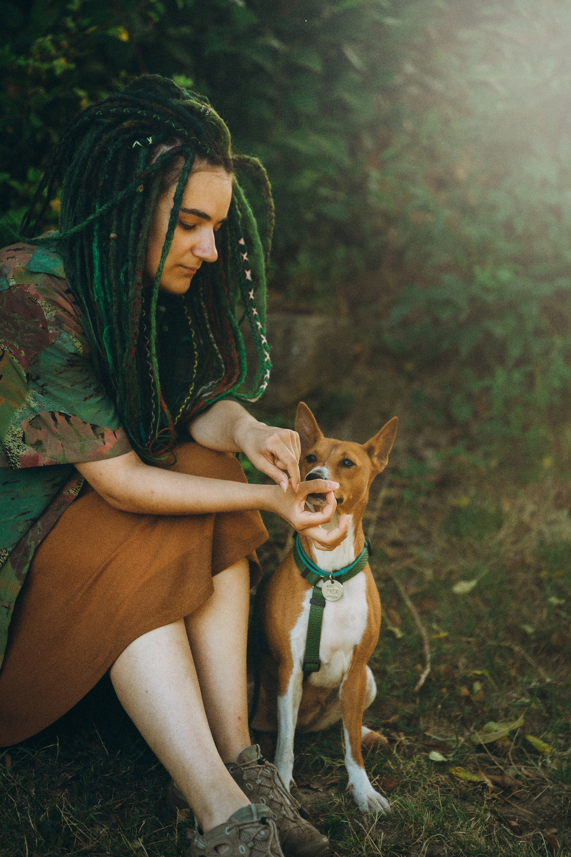 Арина и Рики. Фотограф анималист в Москве и Санкт-Петербурге Свиридова Анна