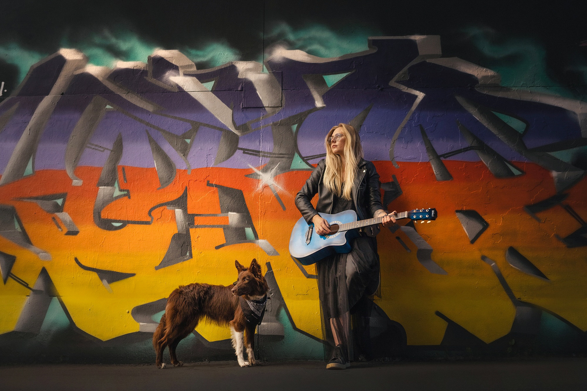 Аня и Брук. Фотограф анималист в Москве и Санкт-Петербурге Свиридова Анна