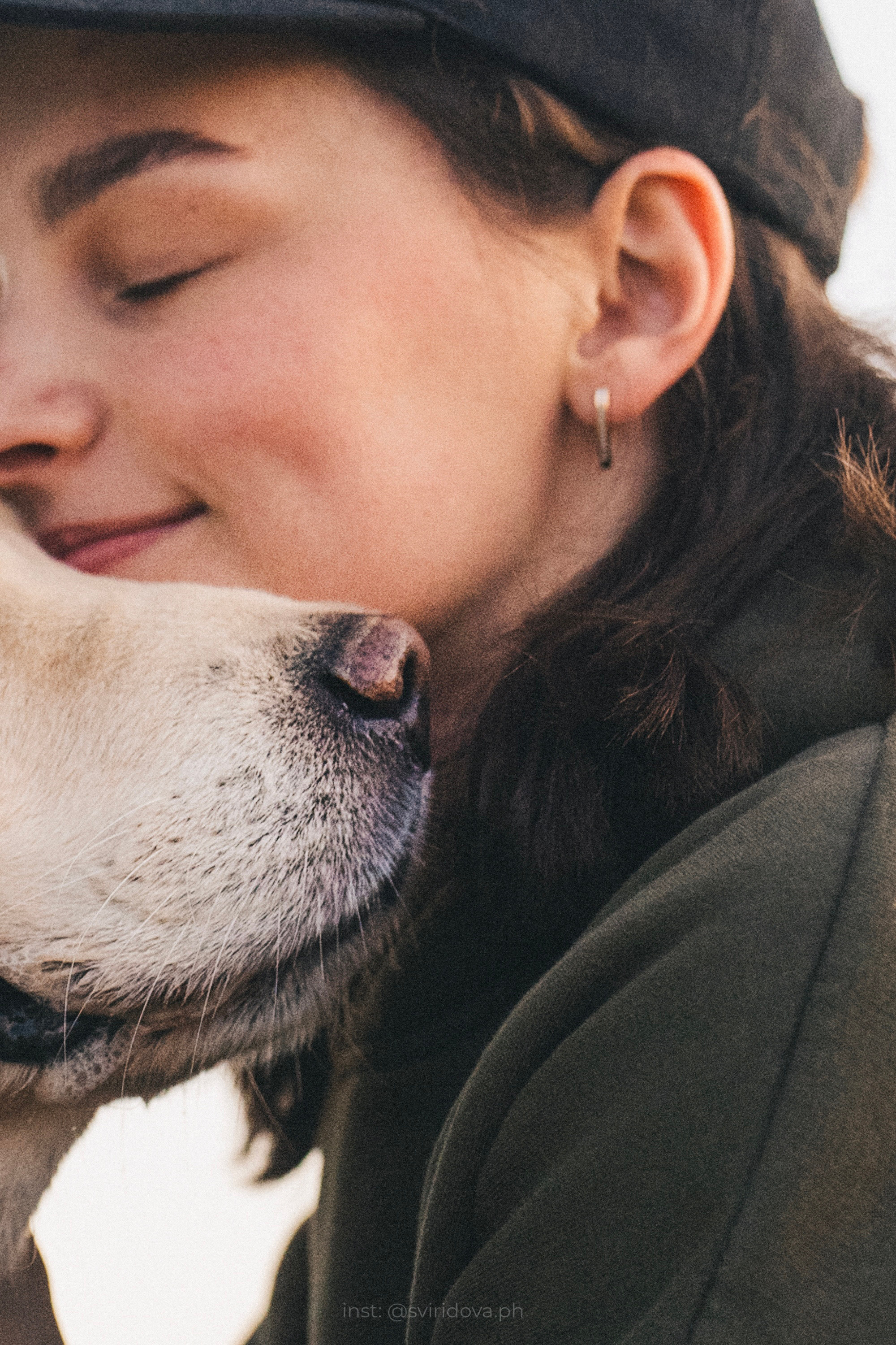 Настя и Арчи. Фотограф анималист в Москве и Санкт-Петербурге Свиридова Анна