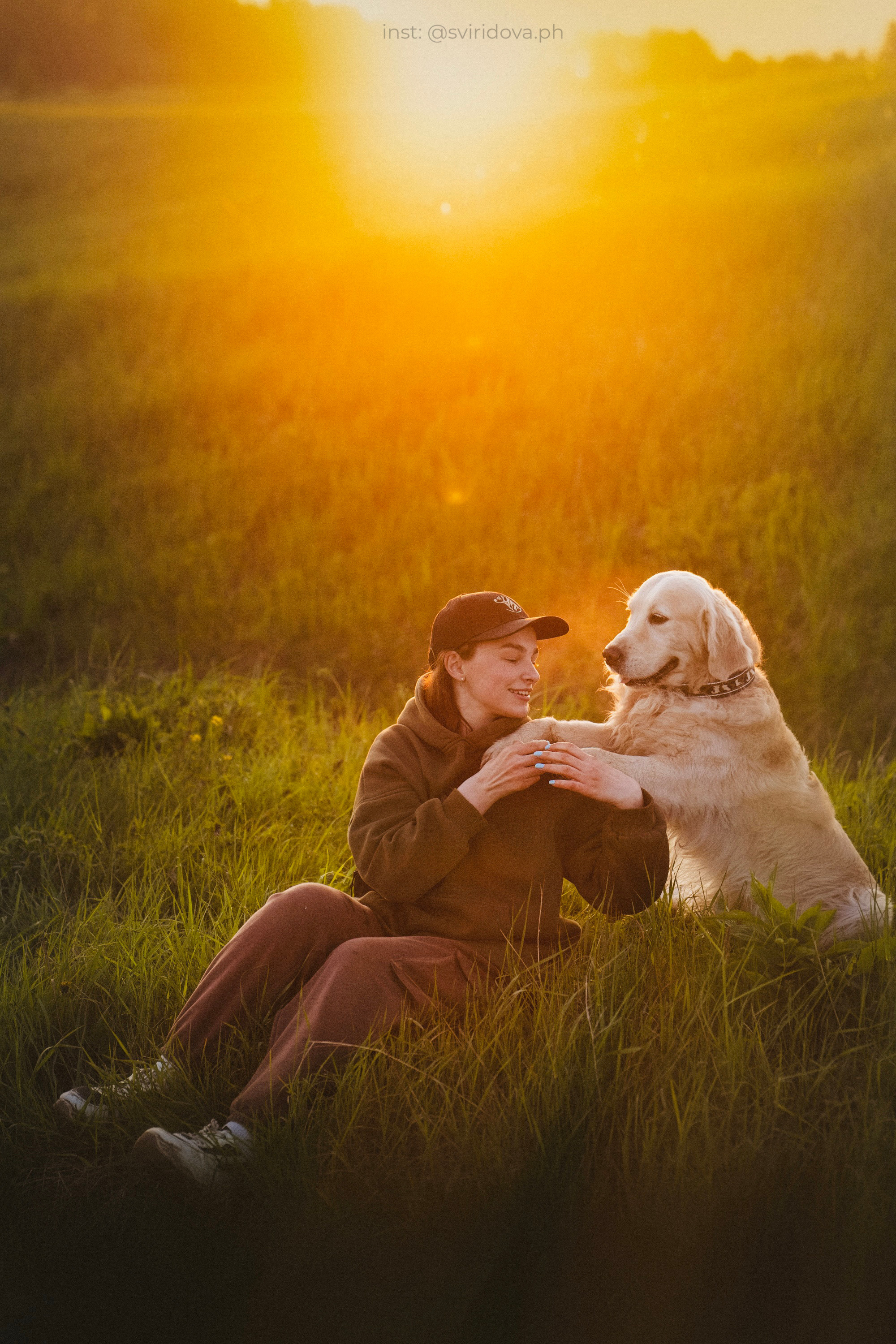 Настя и Арчи. Фотограф анималист в Москве и Санкт-Петербурге Свиридова Анна