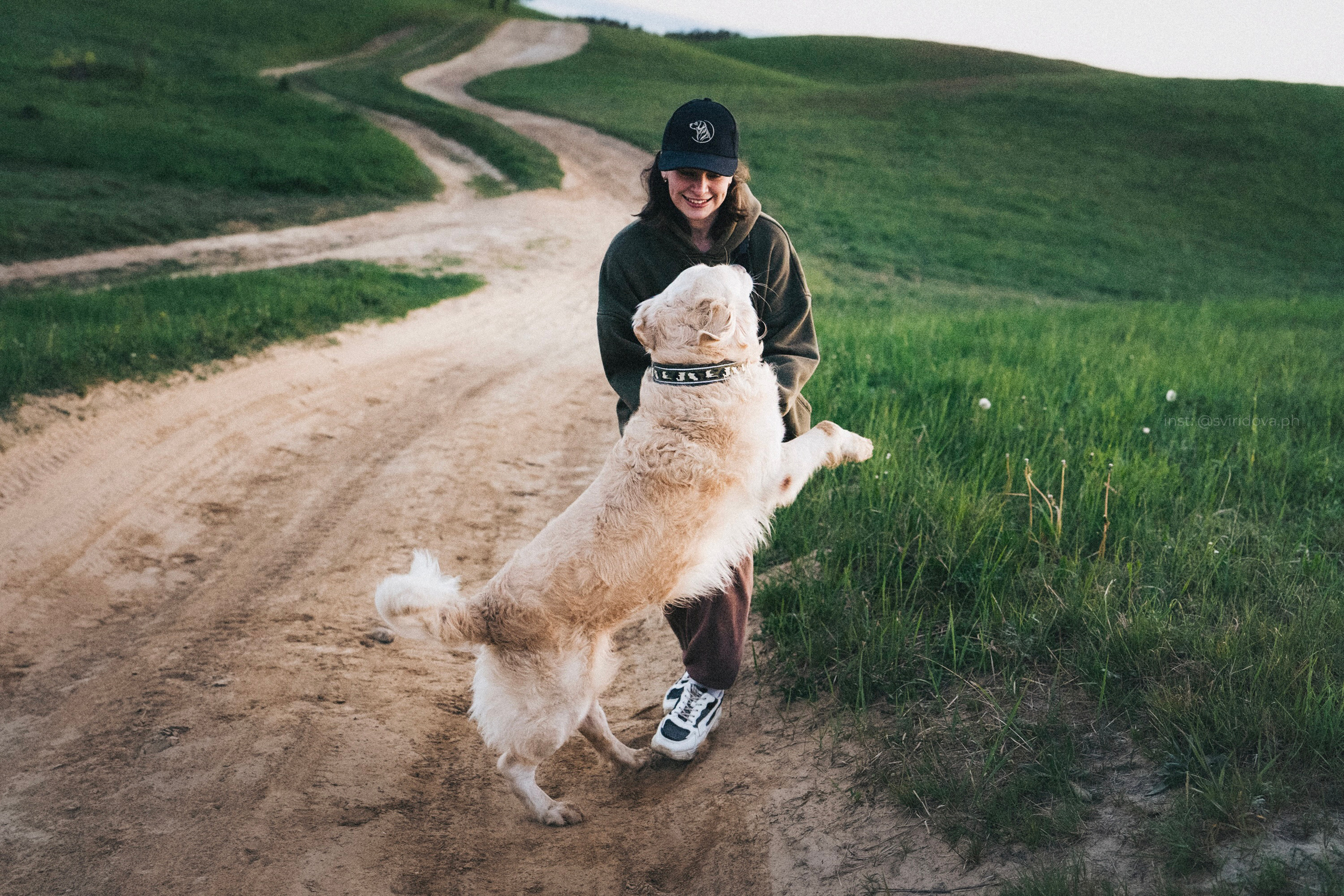 Настя и Арчи. Фотограф анималист в Москве и Санкт-Петербурге Свиридова Анна