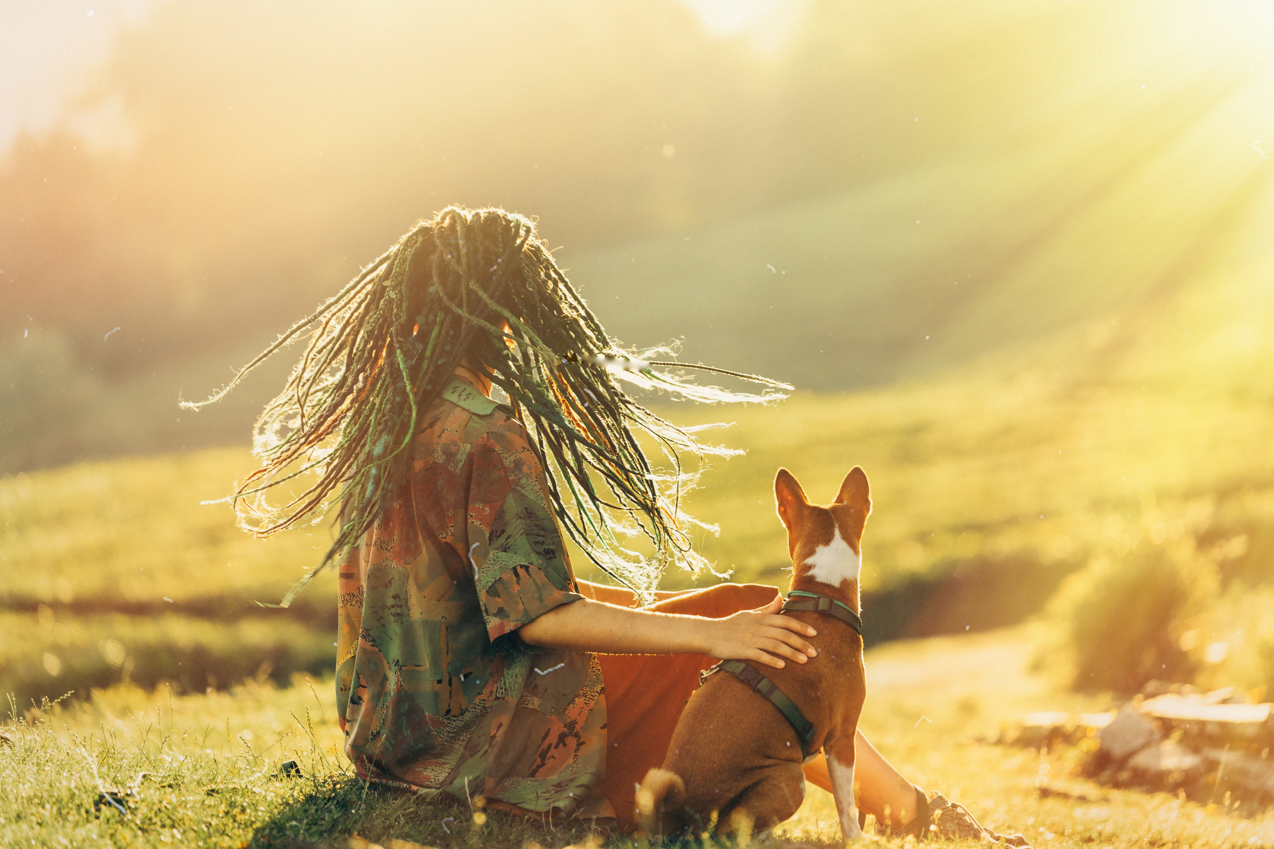 Арина и Рики. Фотограф анималист в Москве и Санкт-Петербурге Свиридова Анна